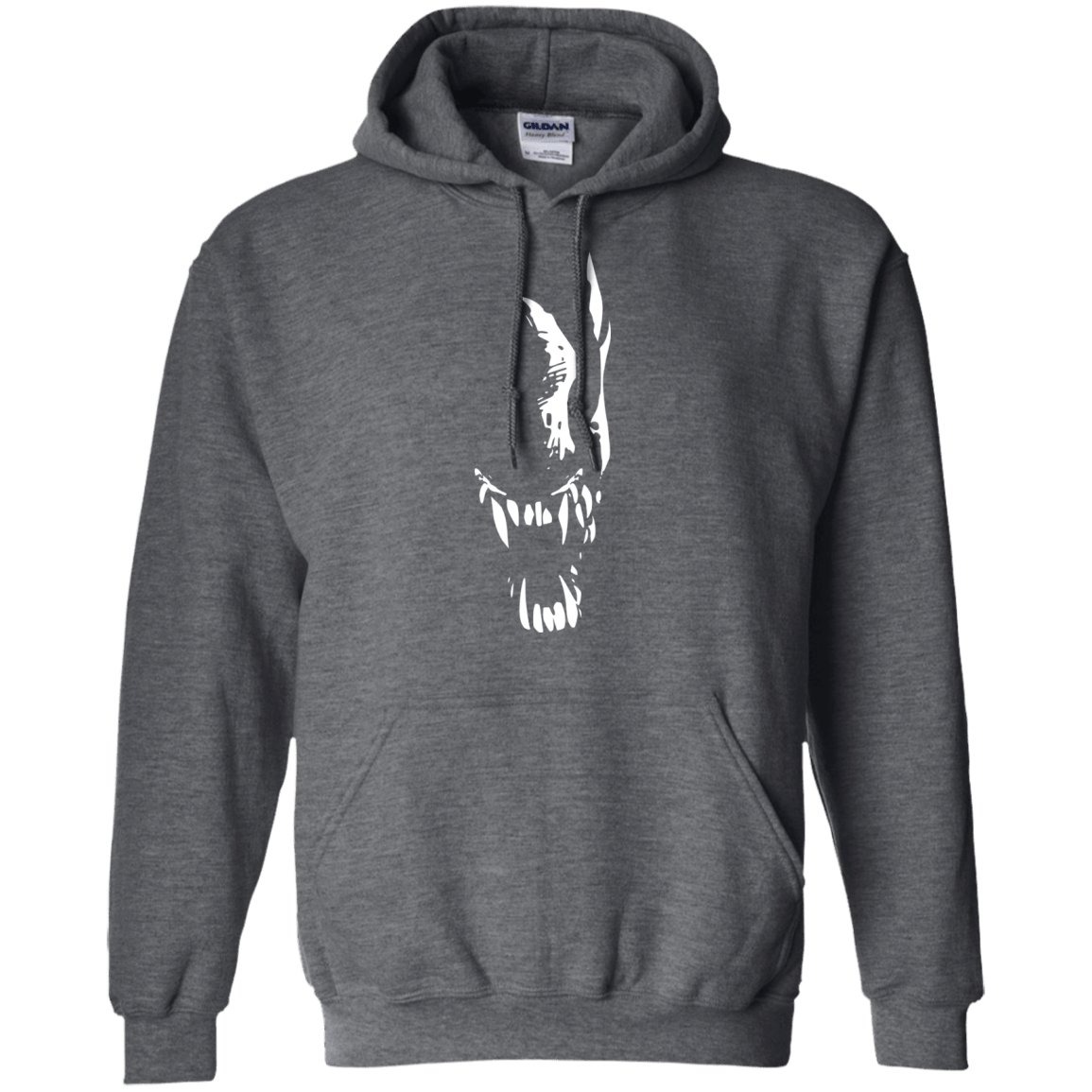 Sweatshirts Dark Heather / S Pretty Smile Pullover Hoodie