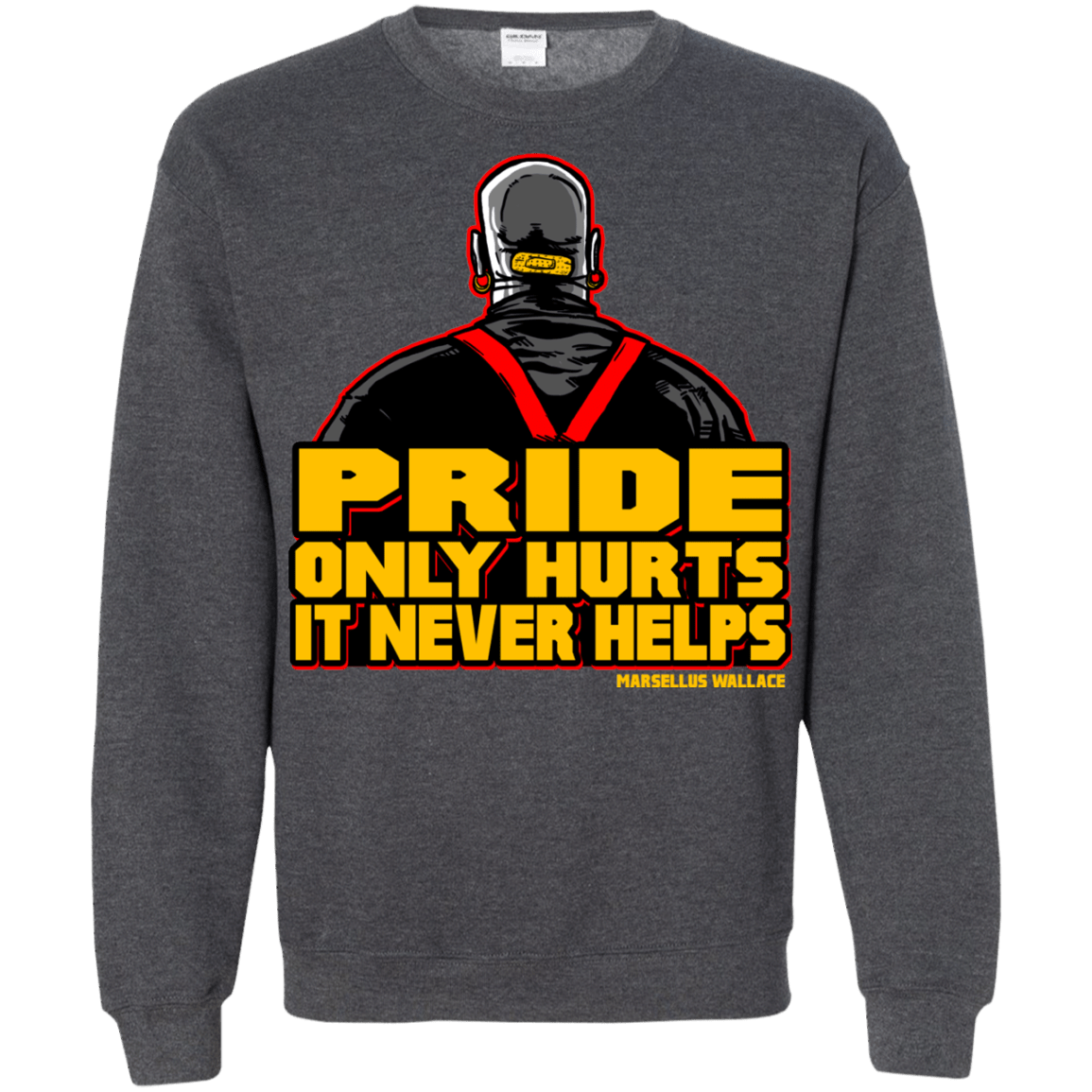 Sweatshirts Dark Heather / S Pride Crewneck Sweatshirt