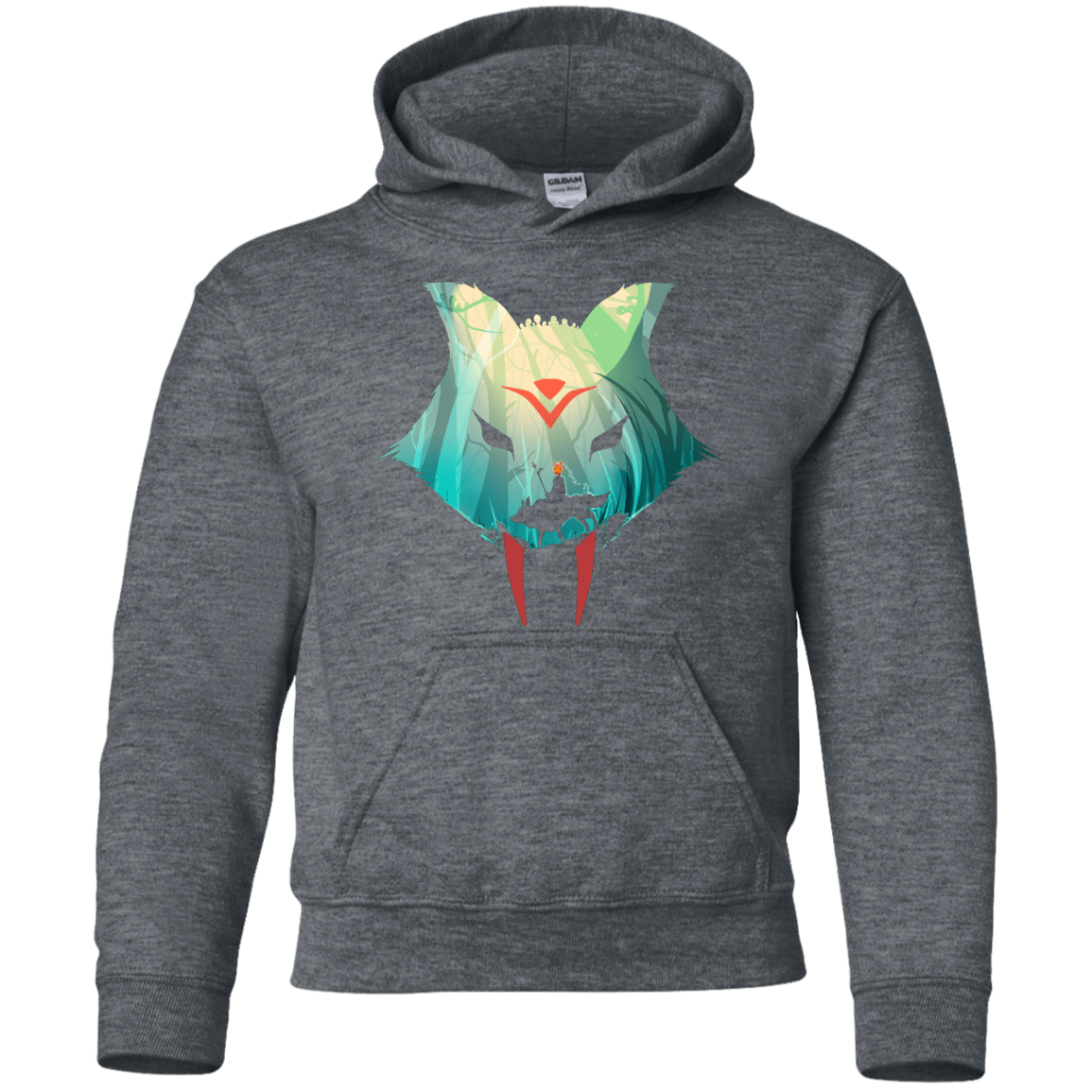 Sweatshirts Dark Heather / YS Prince Momo Youth Hoodie