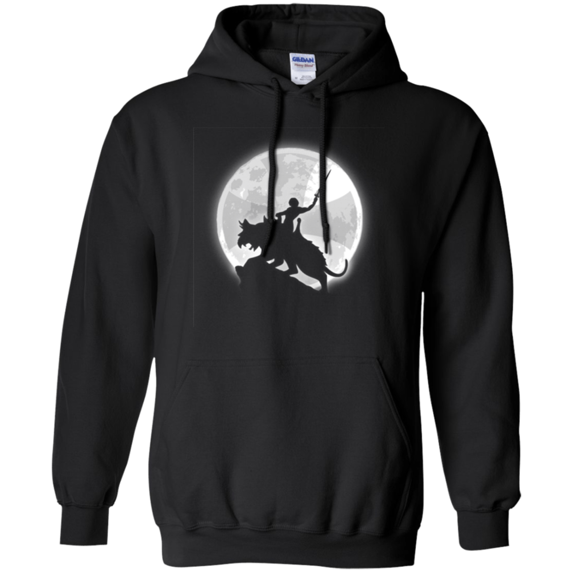 Sweatshirts Black / Small Prince under the moon Pullover Hoodie