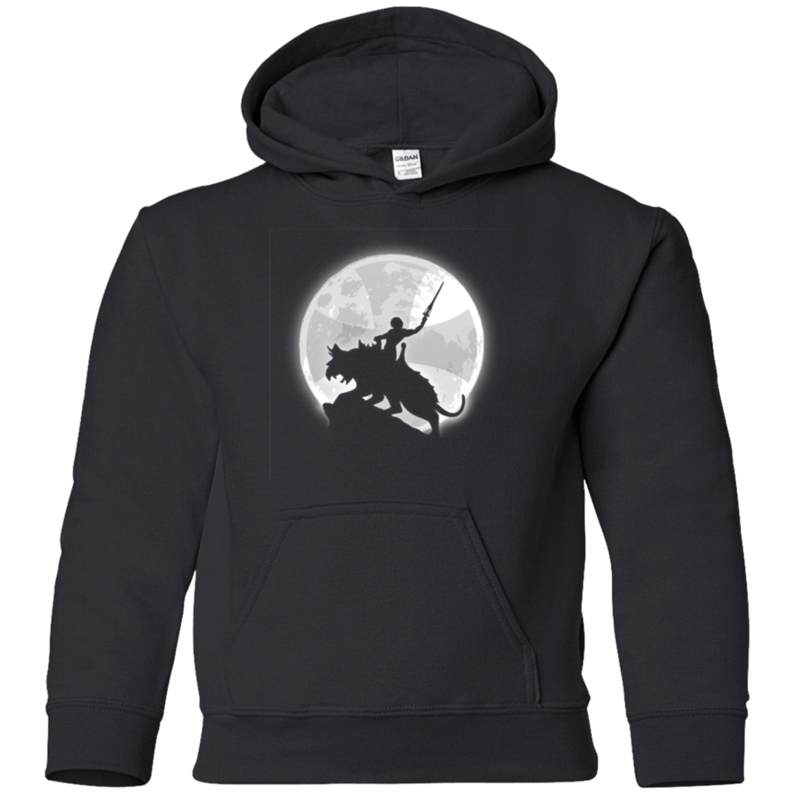 Sweatshirts Black / YS Prince under the moon Youth Hoodie