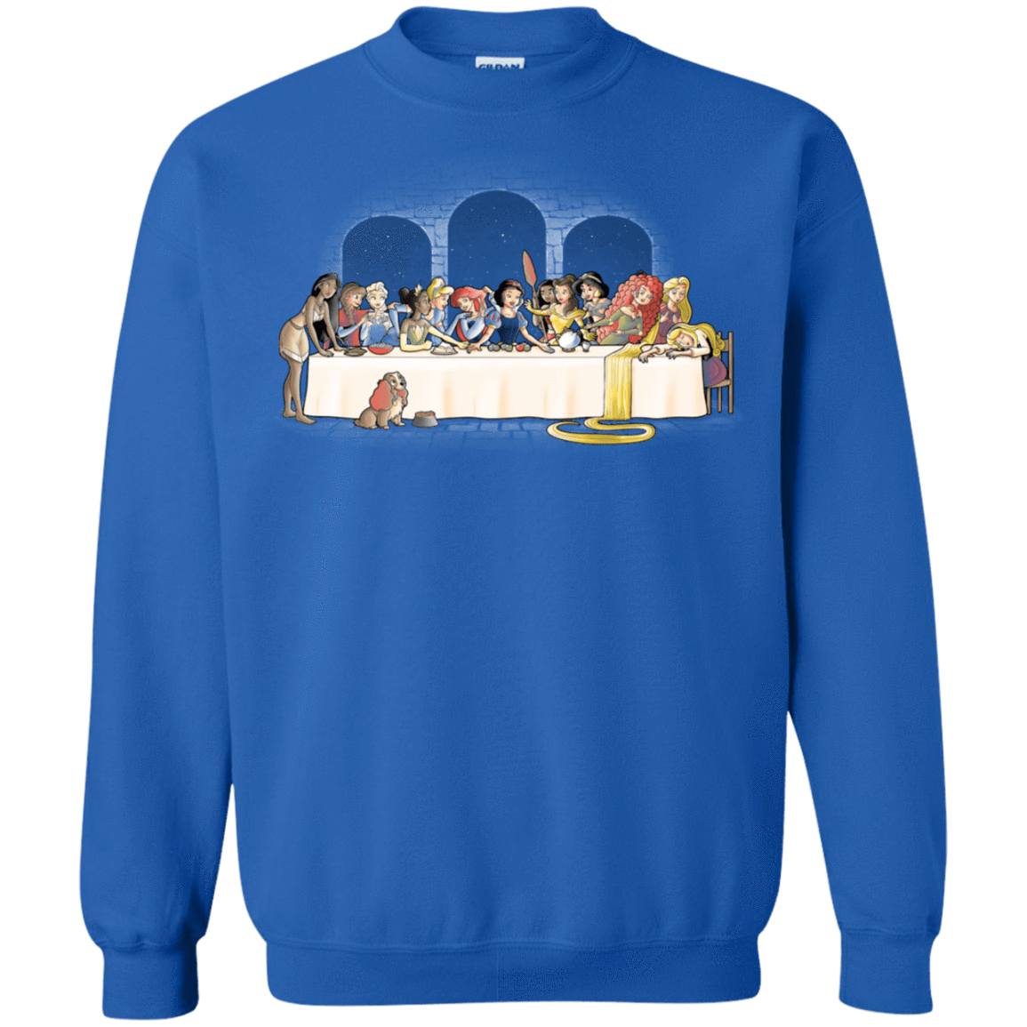 Sweatshirts Royal / S Princess Dinner (2) Crewneck Sweatshirt