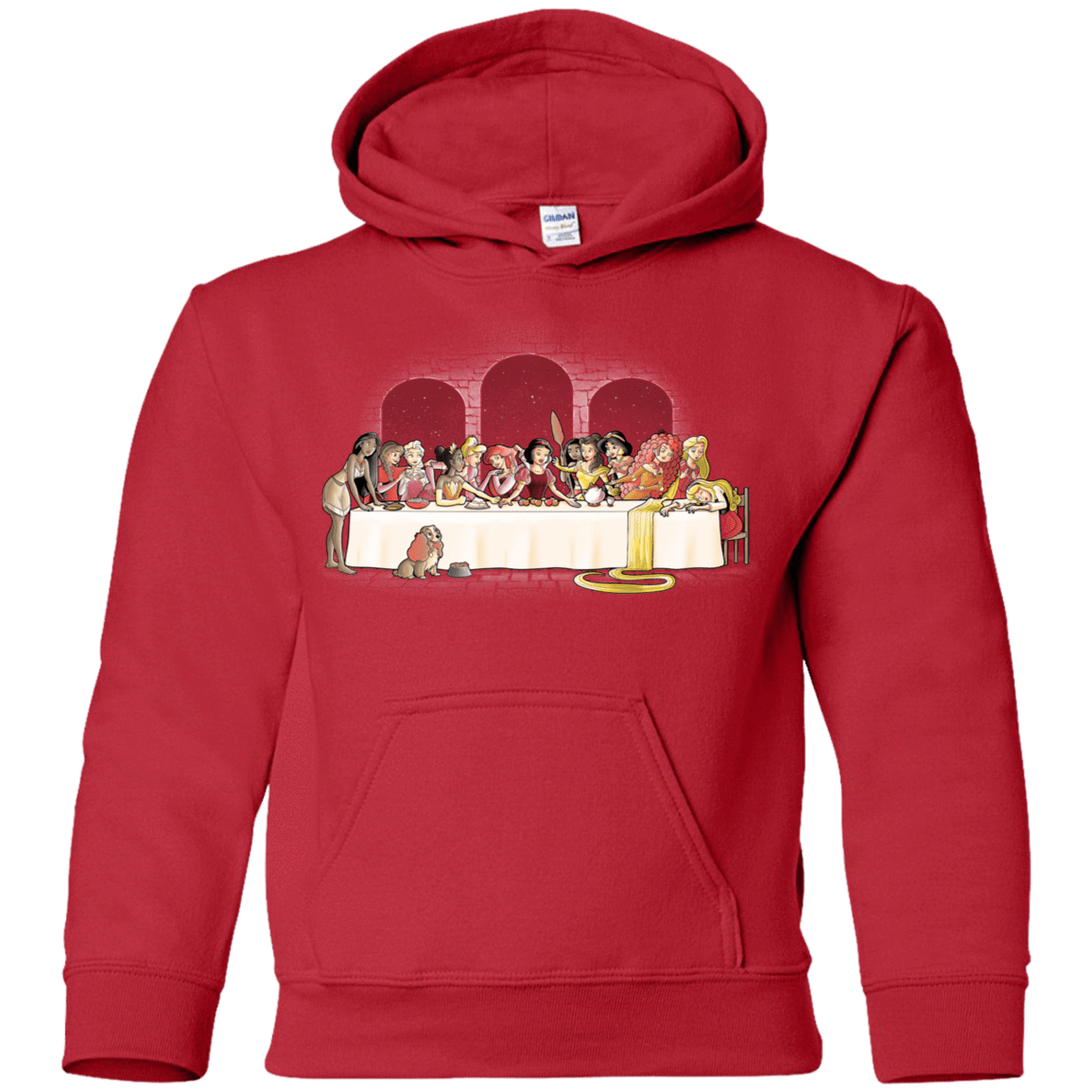 Sweatshirts Red / YS Princess Dinner (2) Youth Hoodie