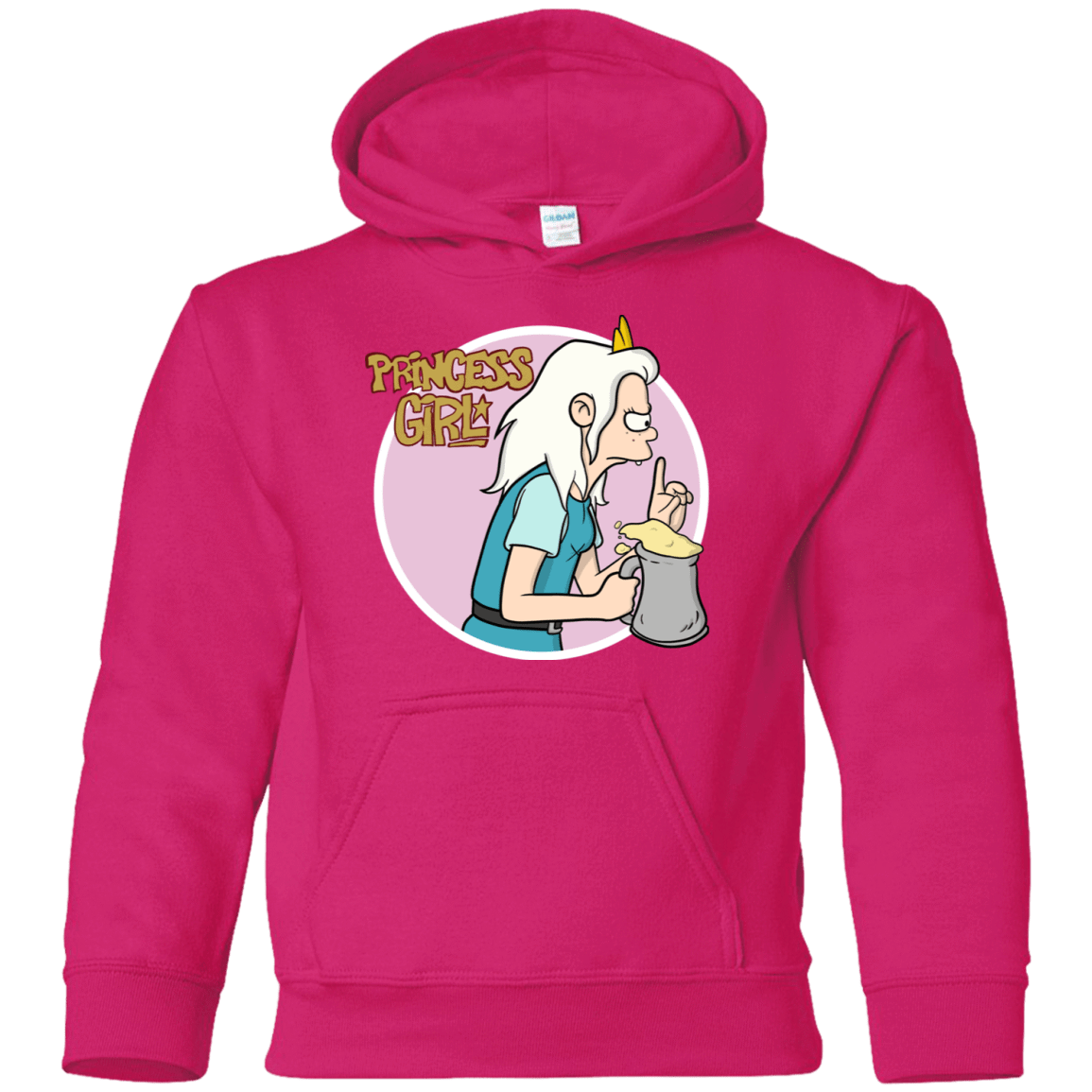Sweatshirts Heliconia / YS Princess Girl Youth Hoodie