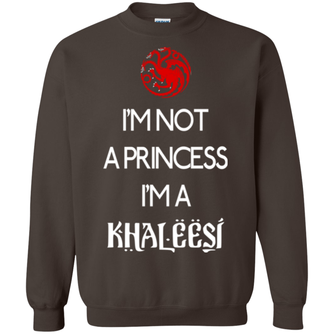 Sweatshirts Dark Chocolate / Small Princess Khaleesi Crewneck Sweatshirt
