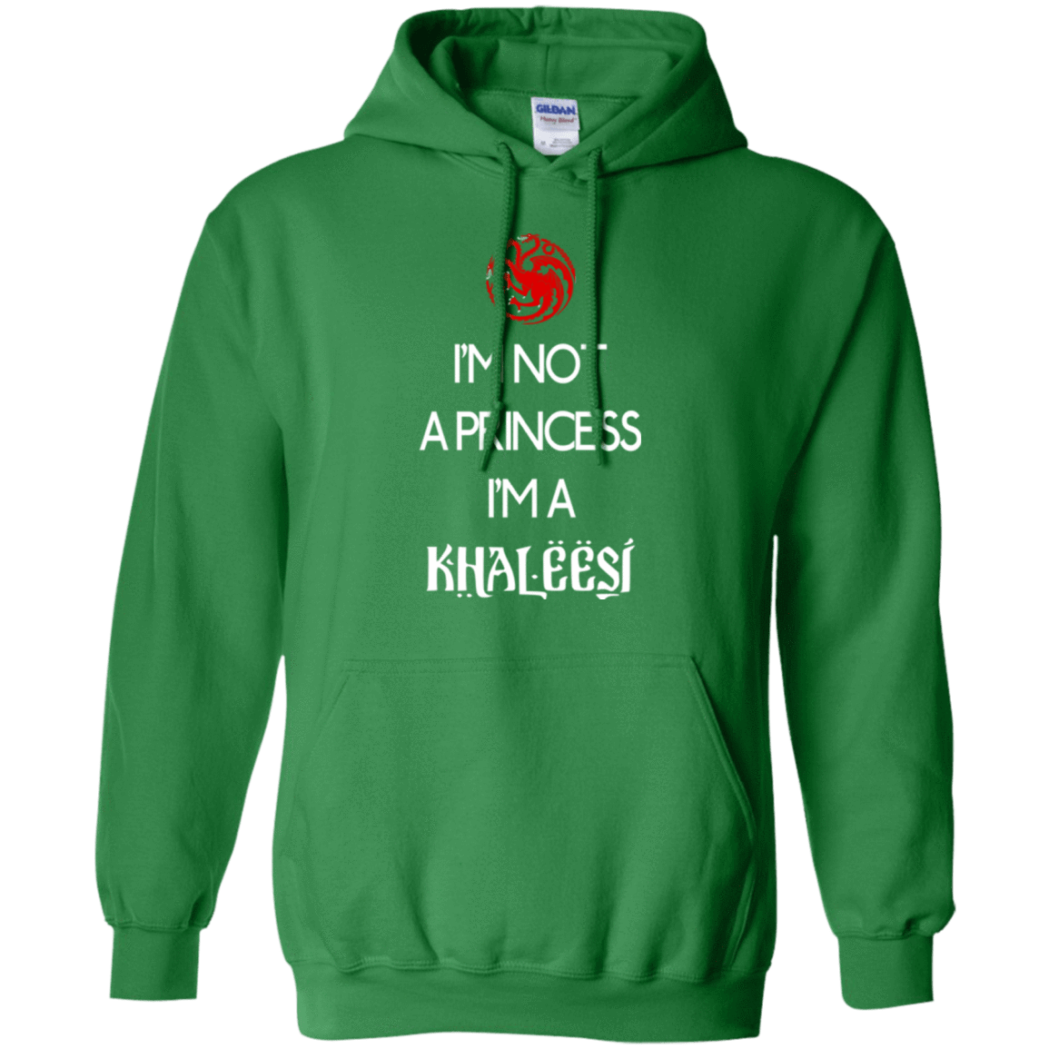 Sweatshirts Irish Green / Small Princess Khaleesi Pullover Hoodie