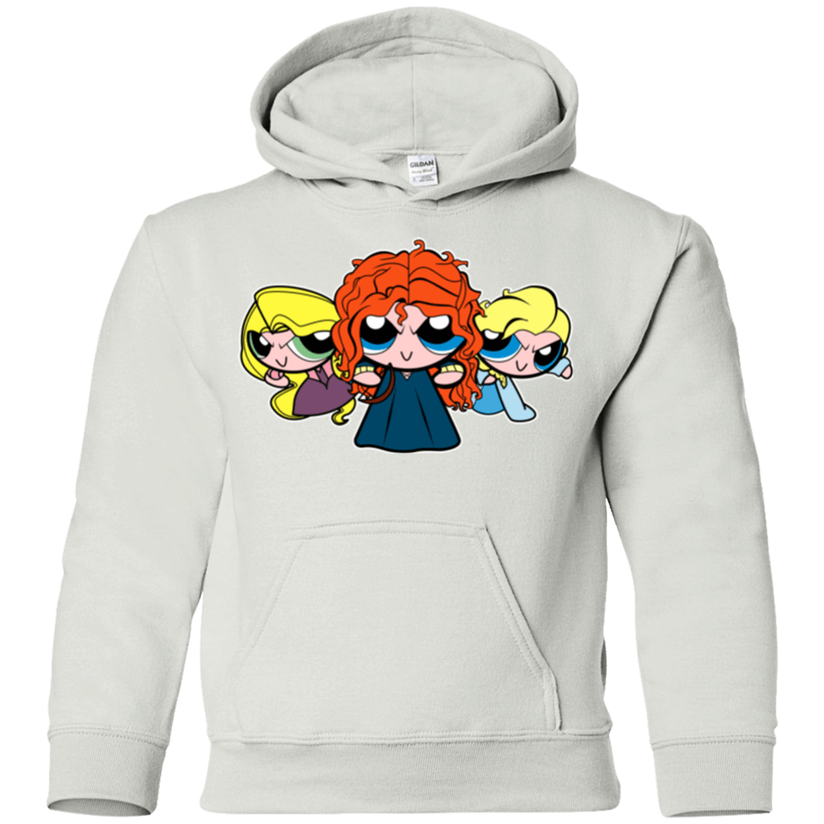 Sweatshirts White / YS Princess Puff Girls2 Youth Hoodie