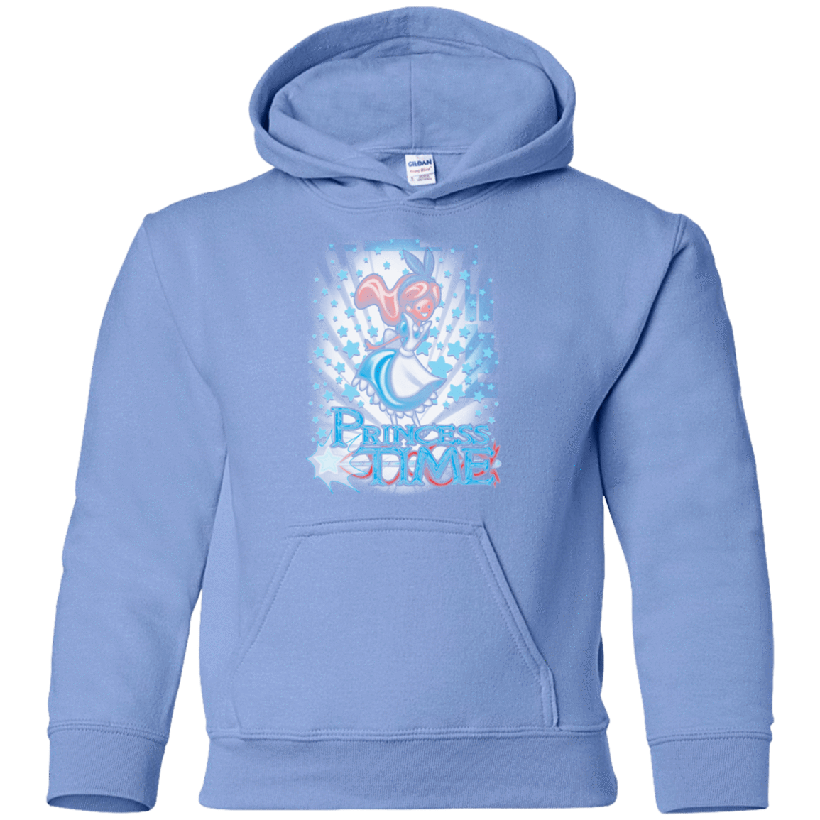 Sweatshirts Carolina Blue / YS Princess Time Alice Youth Hoodie