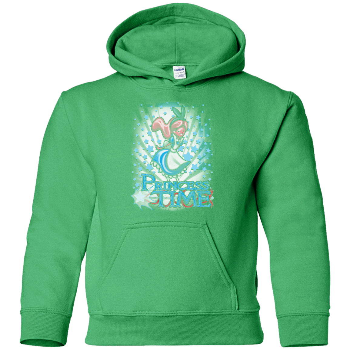 Sweatshirts Irish Green / YS Princess Time Alice Youth Hoodie