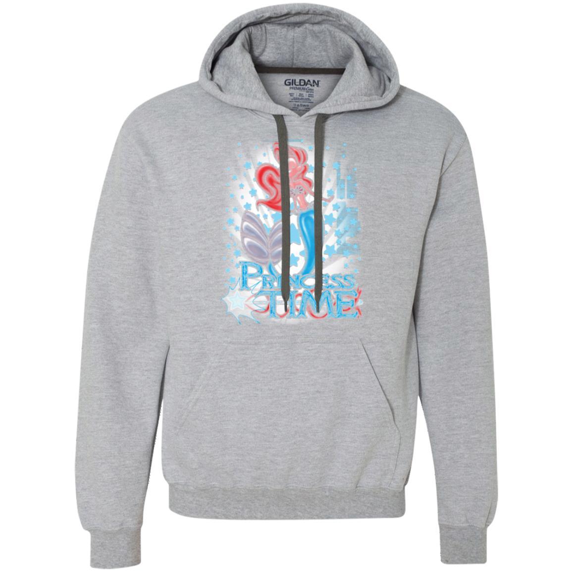 Sweatshirts Sport Grey / Small Princess Time Ariel Premium Fleece Hoodie