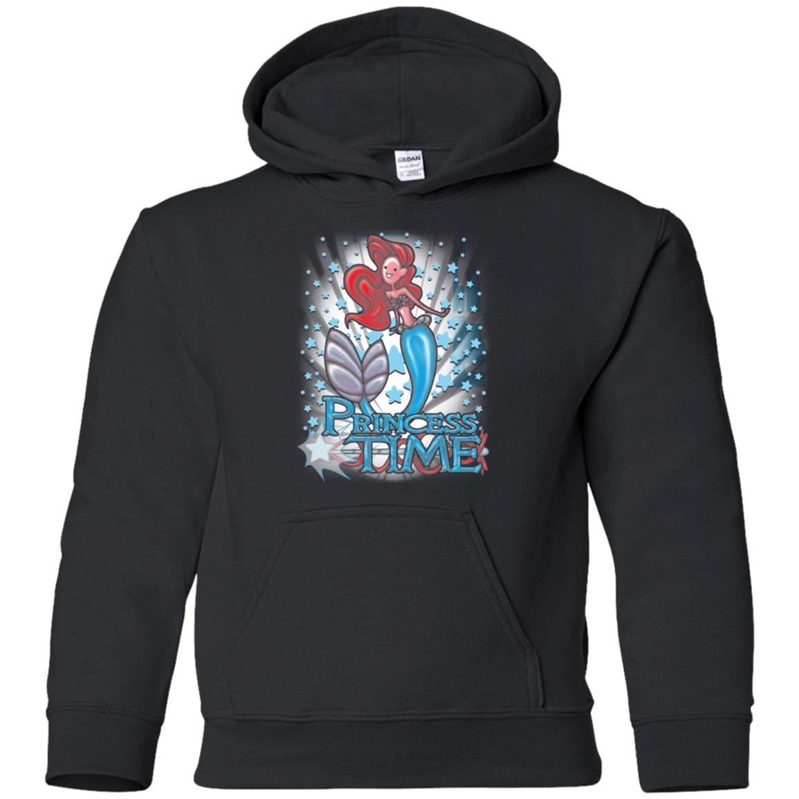 Sweatshirts Black / YS Princess Time Ariel Youth Hoodie