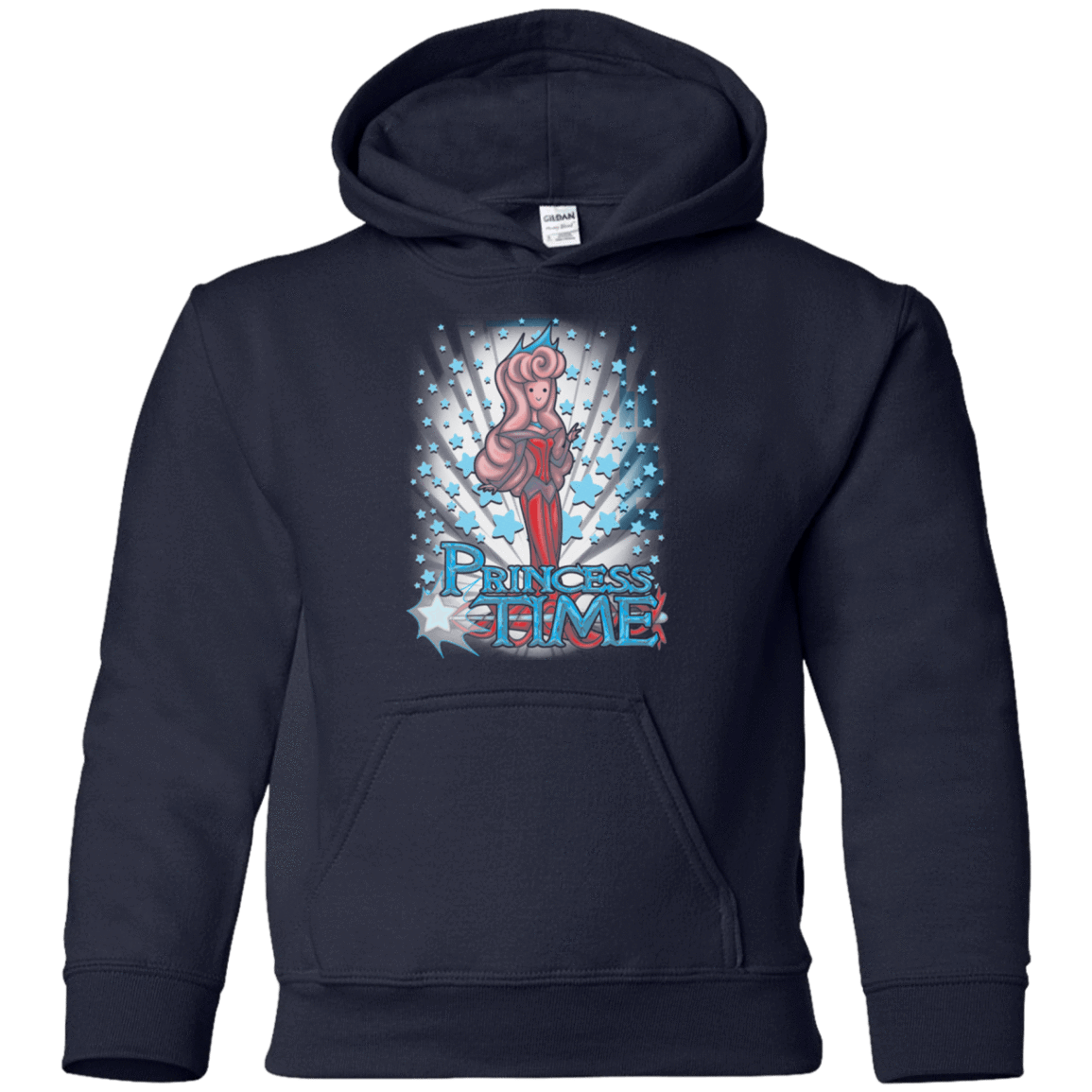 Sweatshirts Navy / YS Princess Time Aurora Youth Hoodie