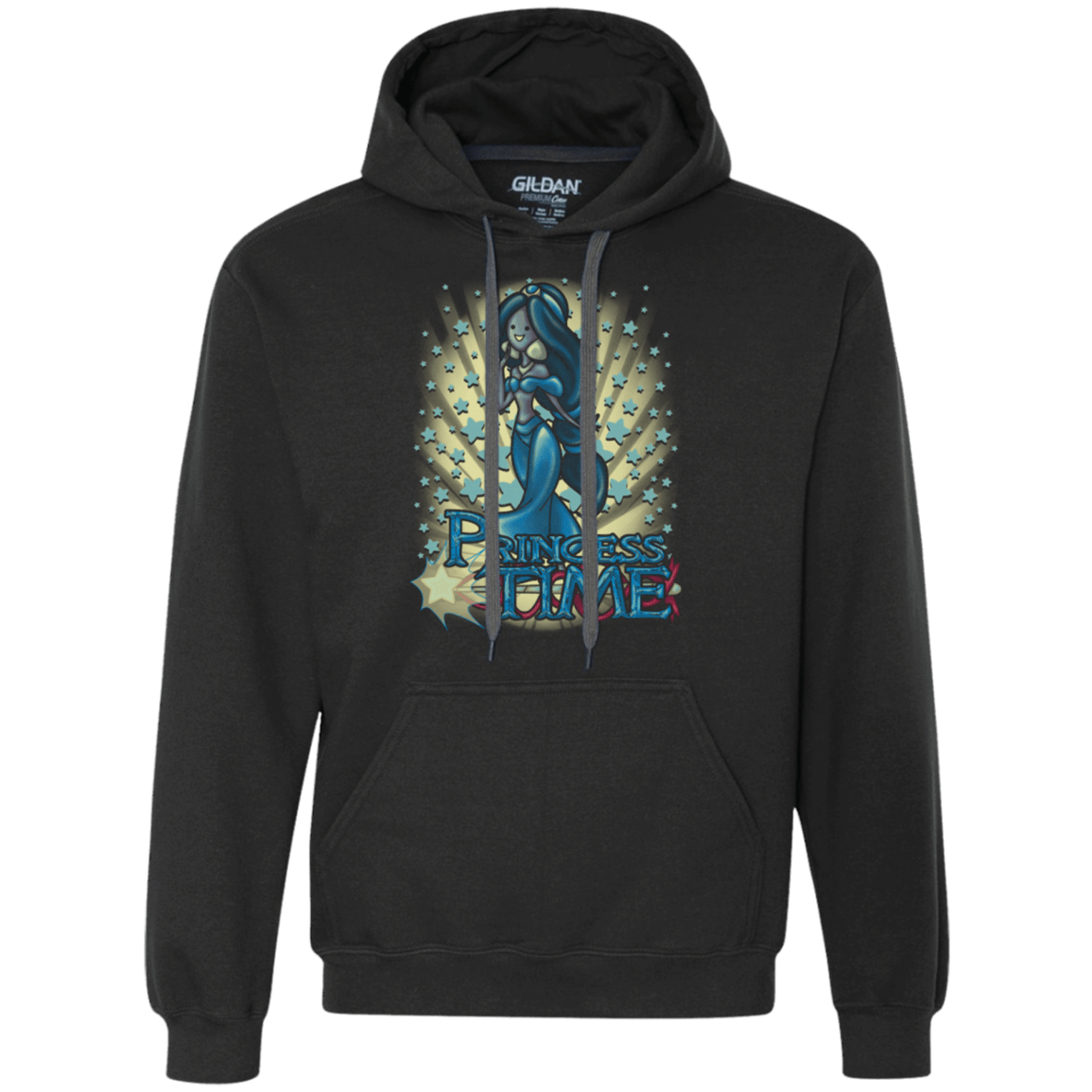 Sweatshirts Black / Small Princess Time Jasmine Premium Fleece Hoodie