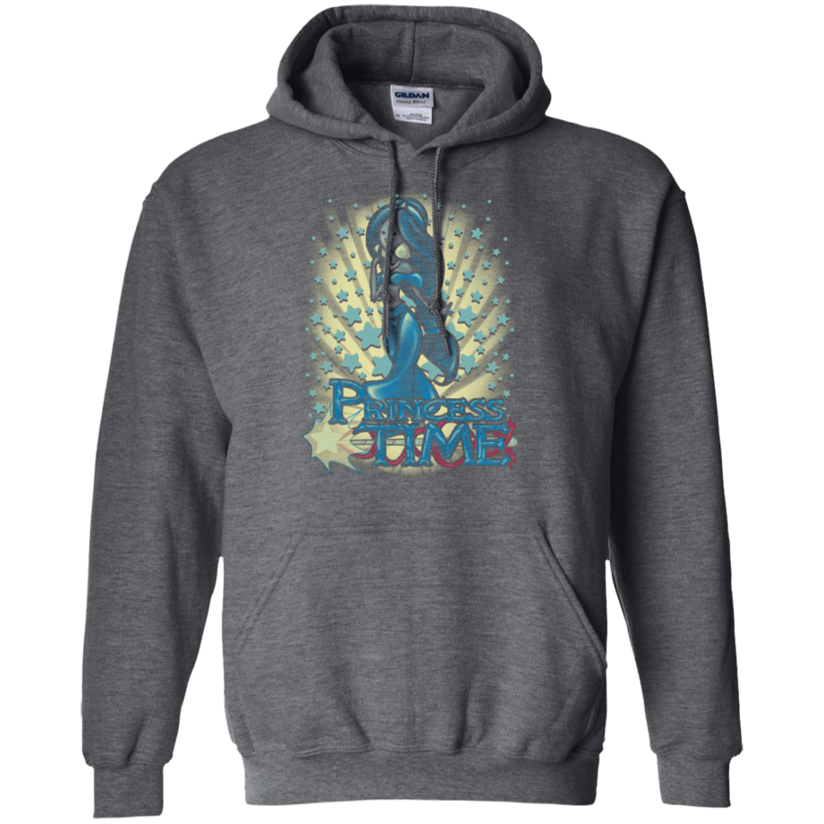 Sweatshirts Dark Heather / Small Princess Time Jasmine Pullover Hoodie