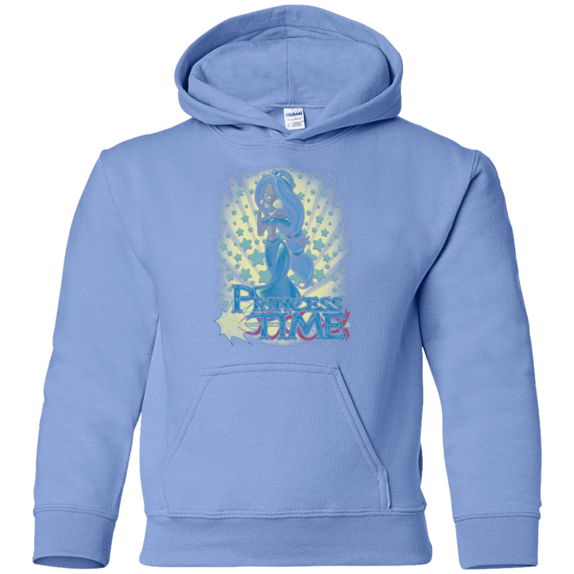 Sweatshirts Carolina Blue / YS Princess Time Jasmine Youth Hoodie