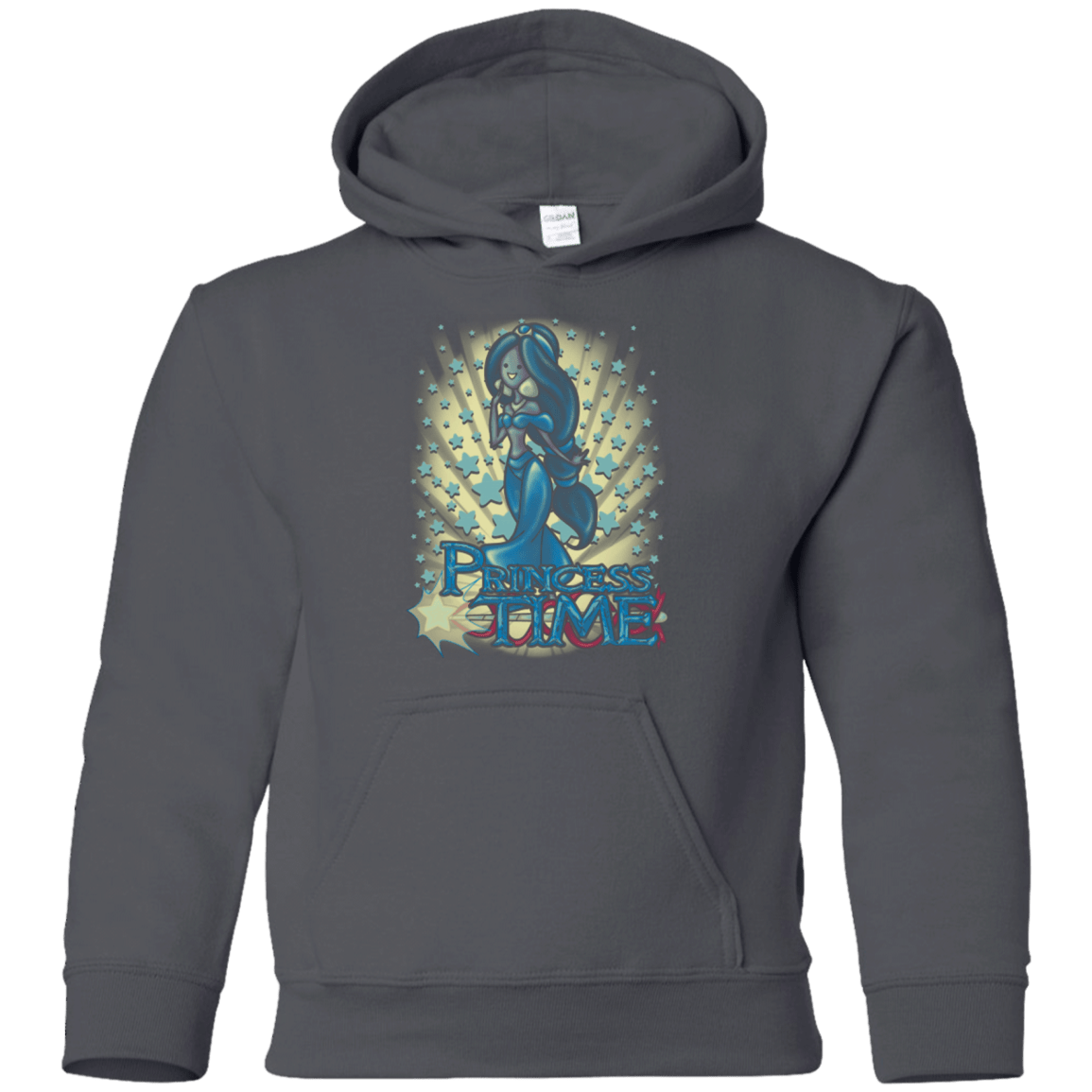 Sweatshirts Charcoal / YS Princess Time Jasmine Youth Hoodie