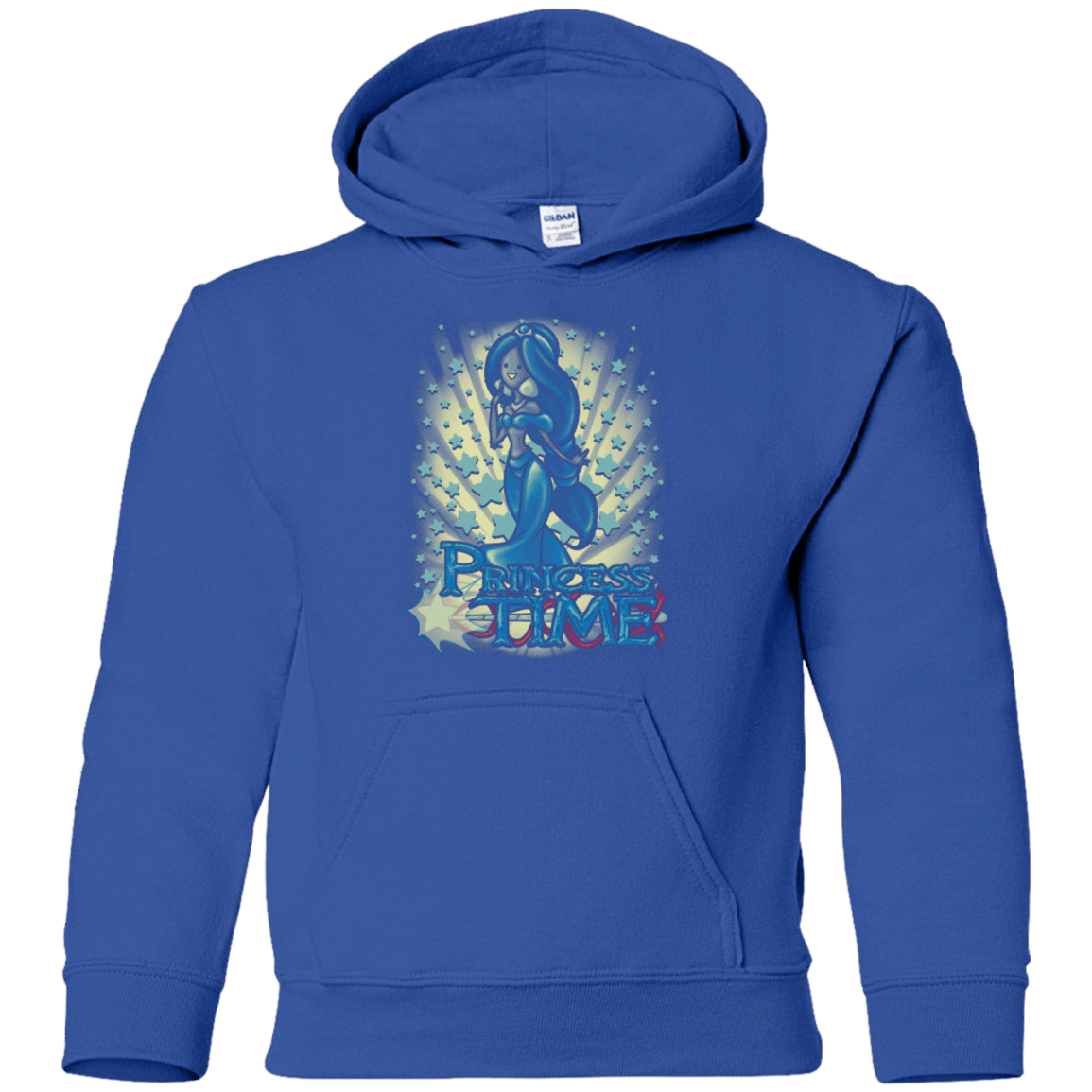 Sweatshirts Royal / YS Princess Time Jasmine Youth Hoodie