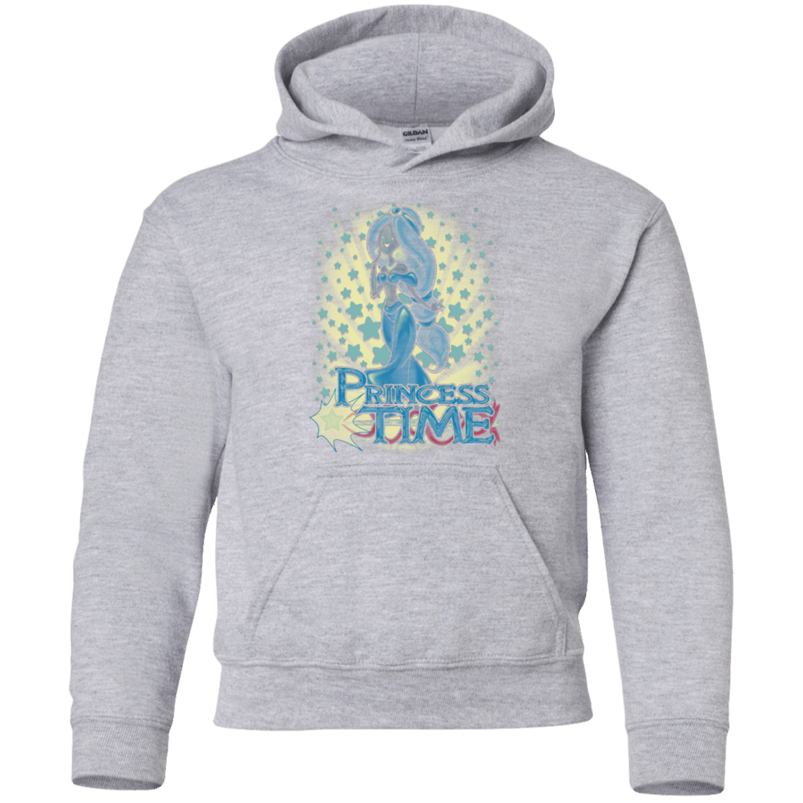 Sweatshirts Sport Grey / YS Princess Time Jasmine Youth Hoodie