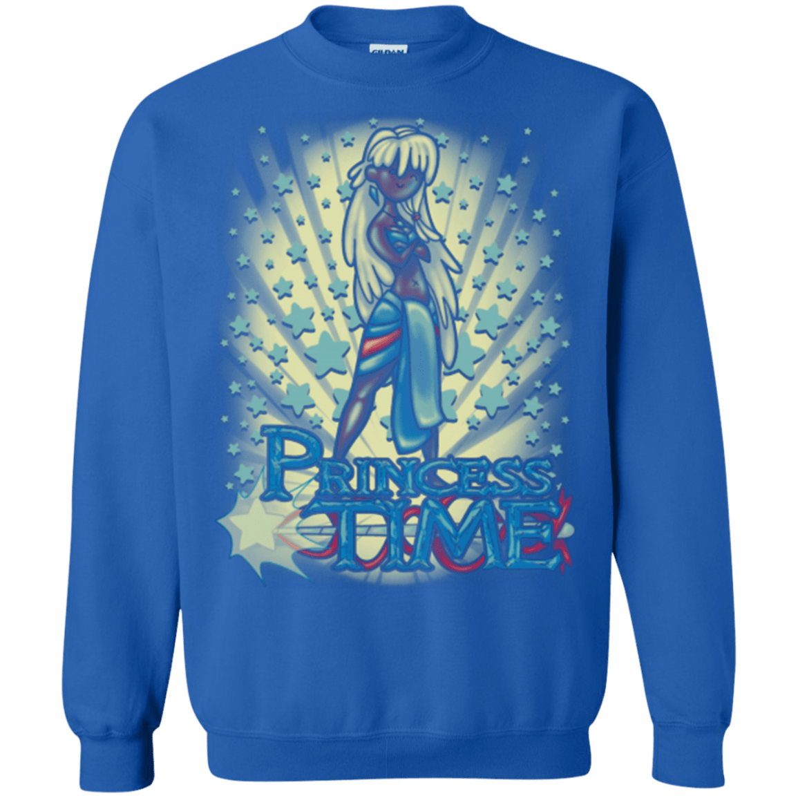 Sweatshirts Royal / Small Princess Time Kida Crewneck Sweatshirt