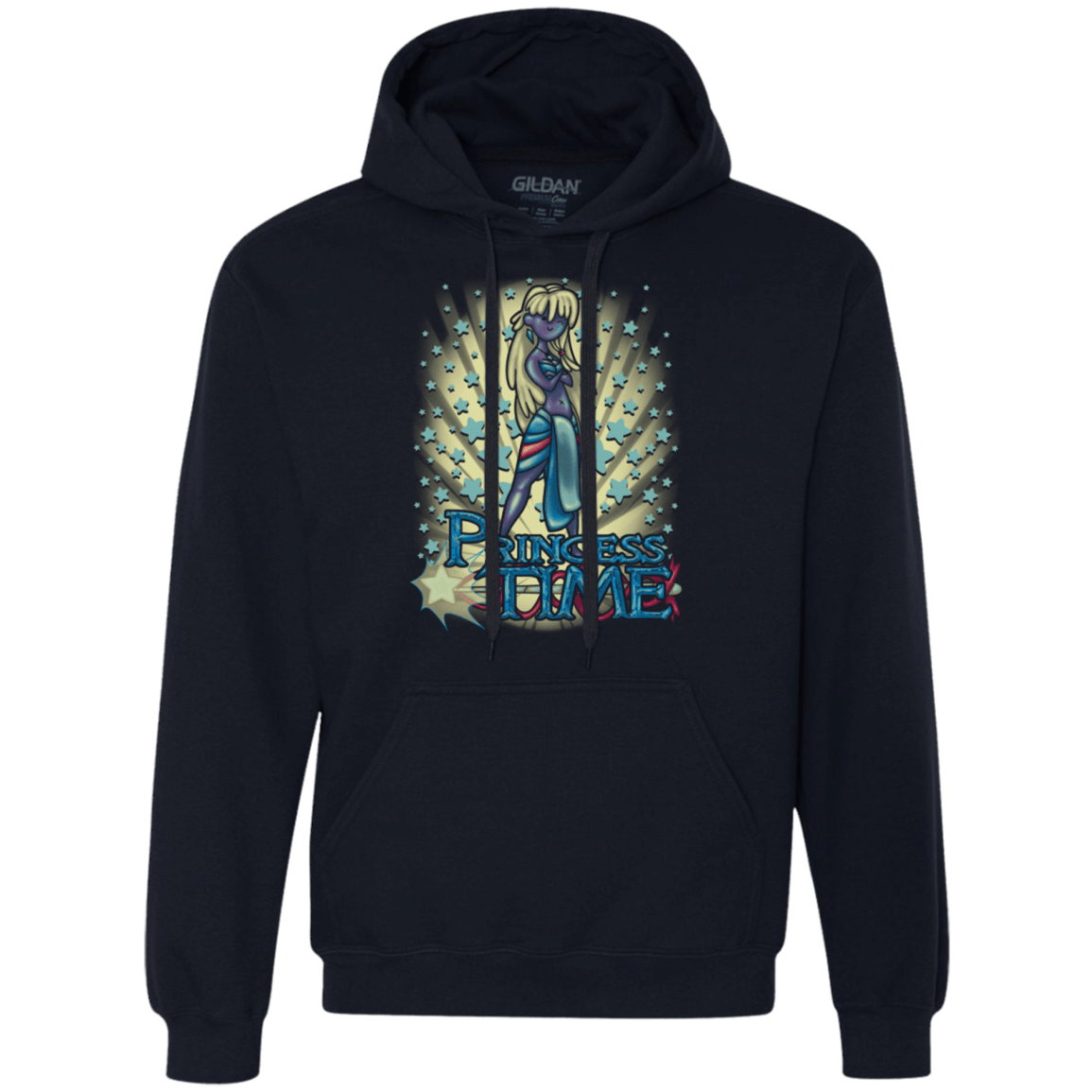 Sweatshirts Navy / Small Princess Time Kida Premium Fleece Hoodie
