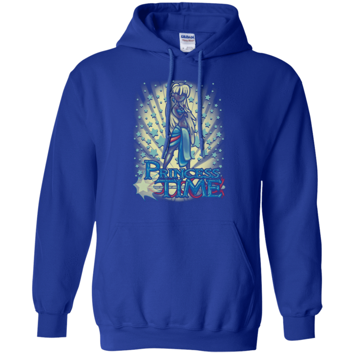 Sweatshirts Royal / Small Princess Time Kida Pullover Hoodie