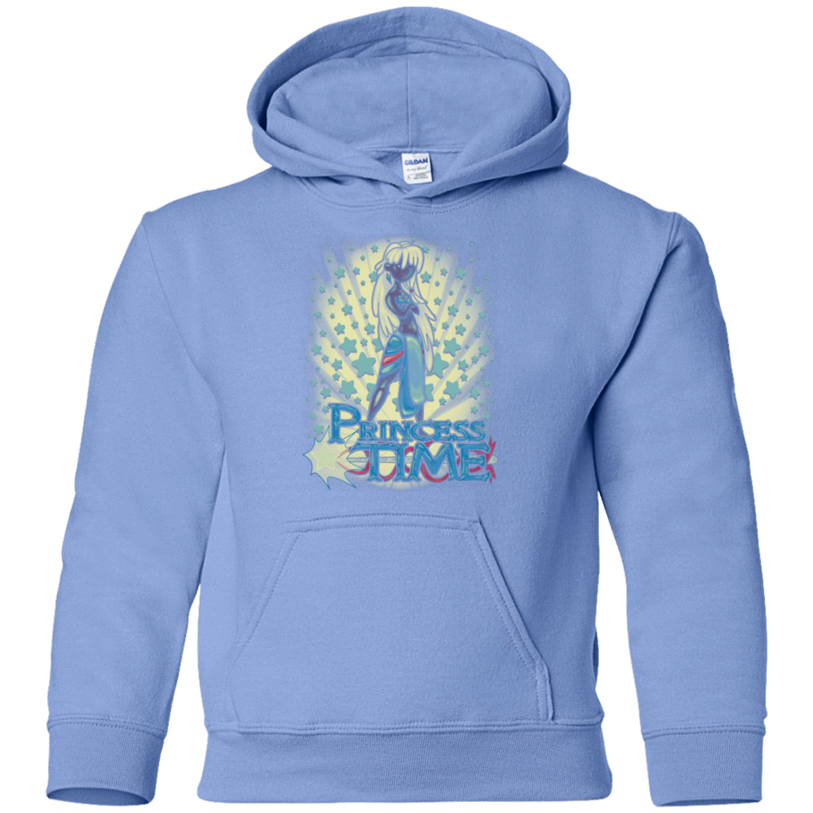 Sweatshirts Carolina Blue / YS Princess Time Kida Youth Hoodie