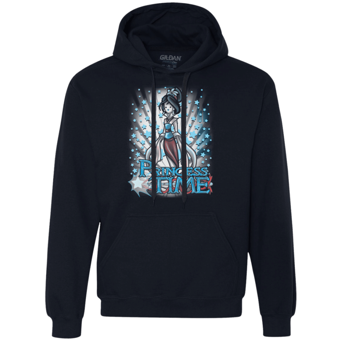 Sweatshirts Navy / Small Princess Time Mulan Premium Fleece Hoodie