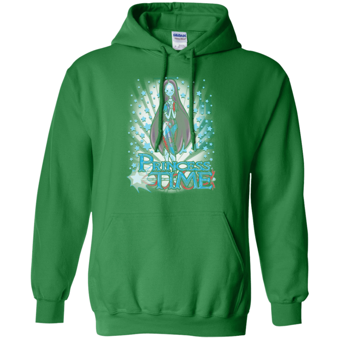 Sweatshirts Irish Green / Small Princess Time Sally Pullover Hoodie