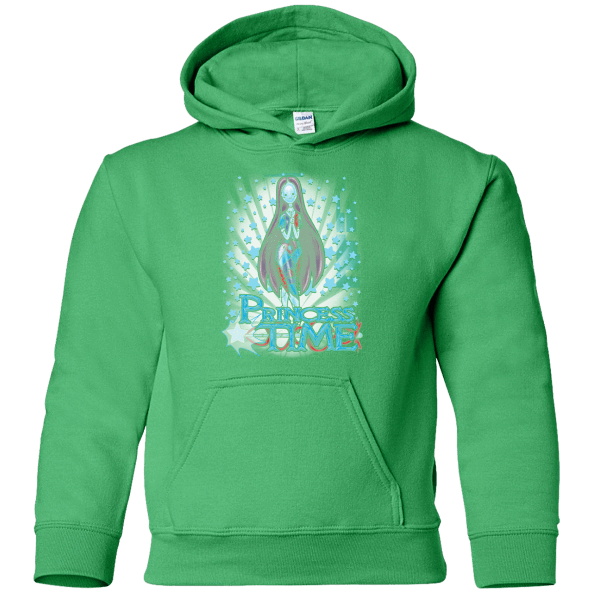Sweatshirts Irish Green / YS Princess Time Sally Youth Hoodie