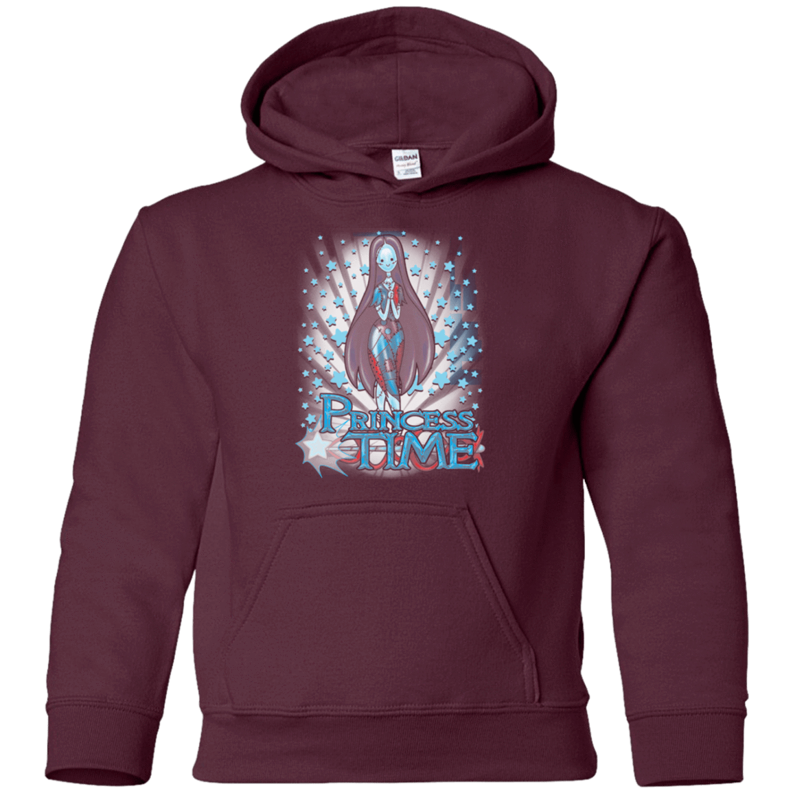 Sweatshirts Maroon / YS Princess Time Sally Youth Hoodie