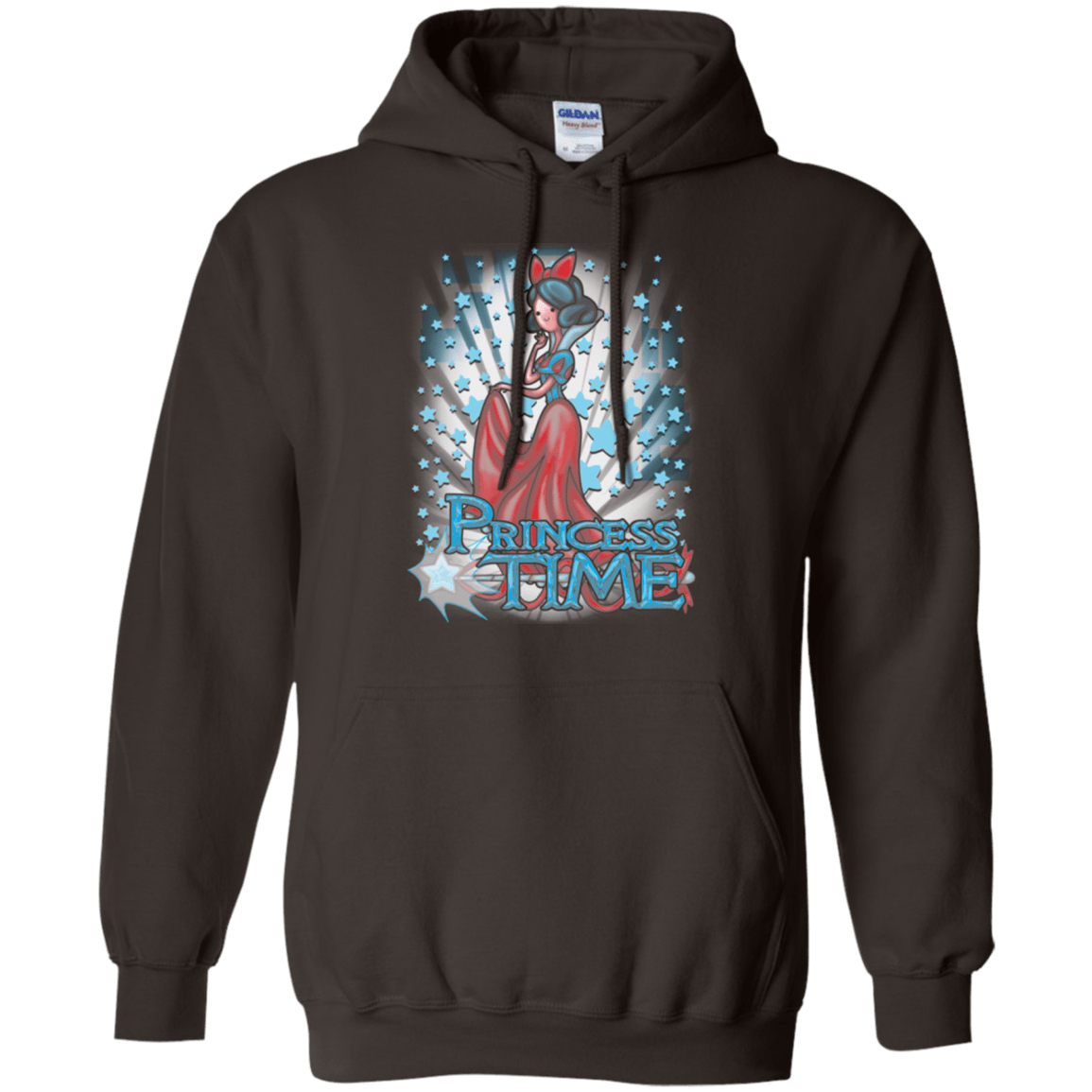 Sweatshirts Dark Chocolate / Small Princess Time Snow White Pullover Hoodie