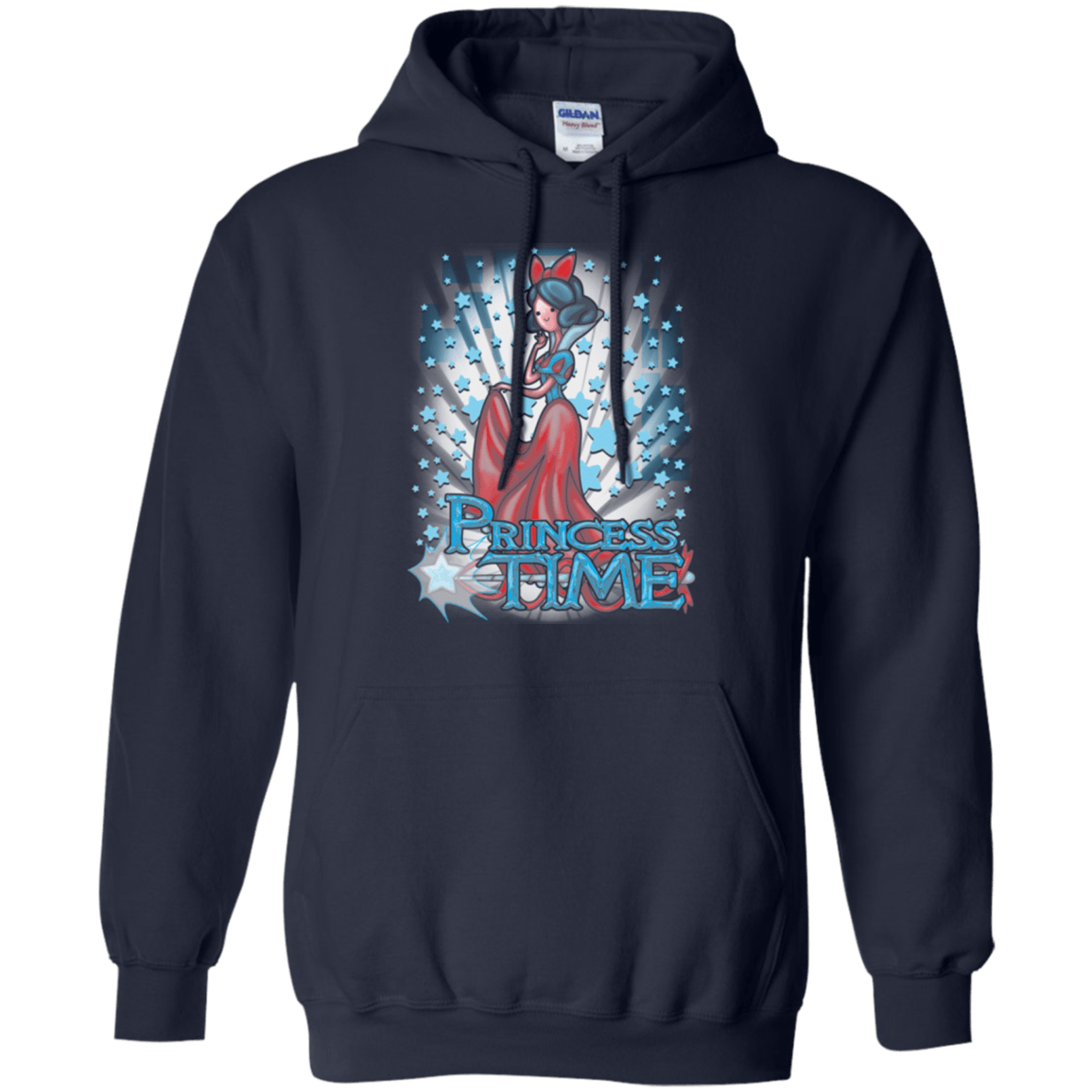 Sweatshirts Navy / Small Princess Time Snow White Pullover Hoodie