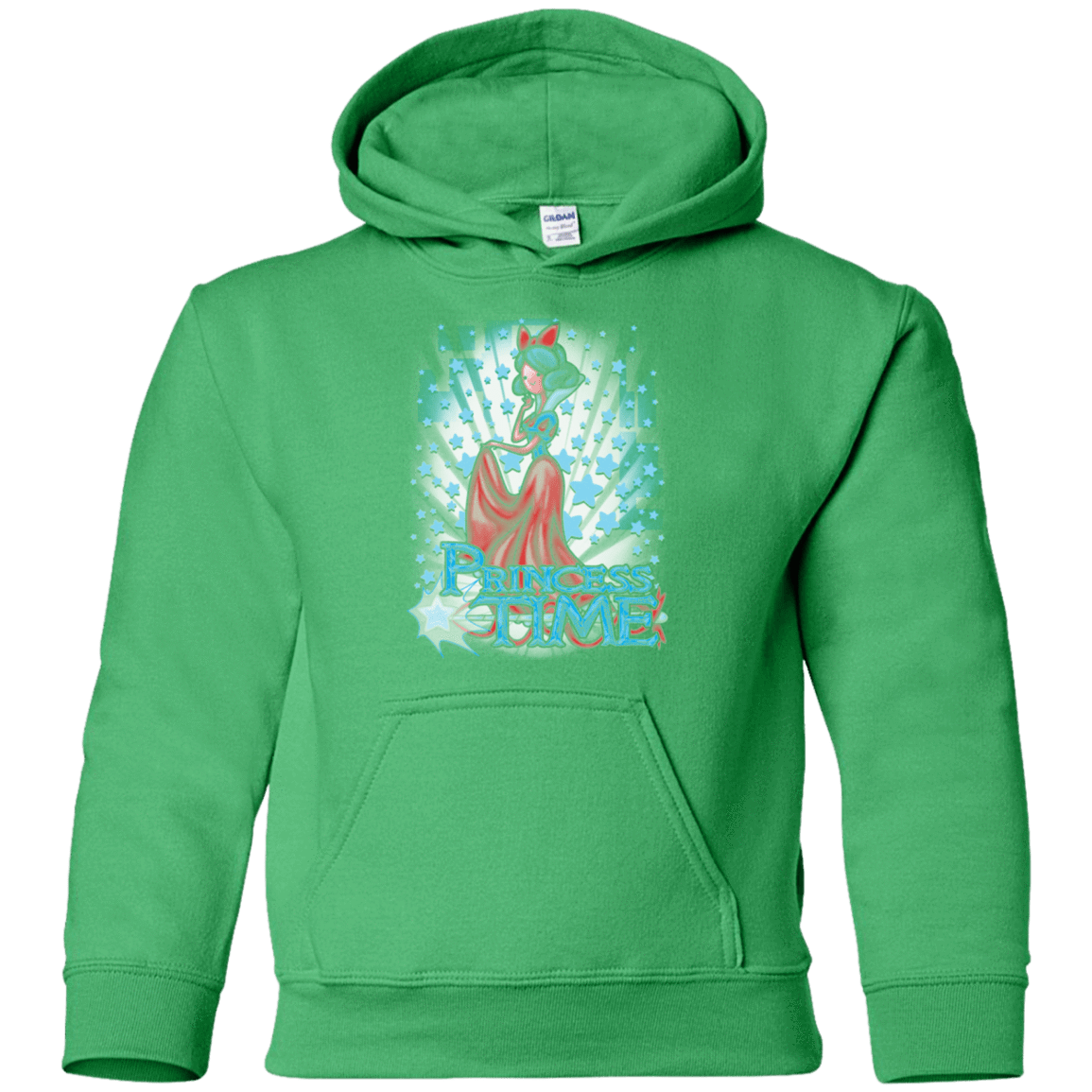Sweatshirts Irish Green / YS Princess Time Snow White Youth Hoodie