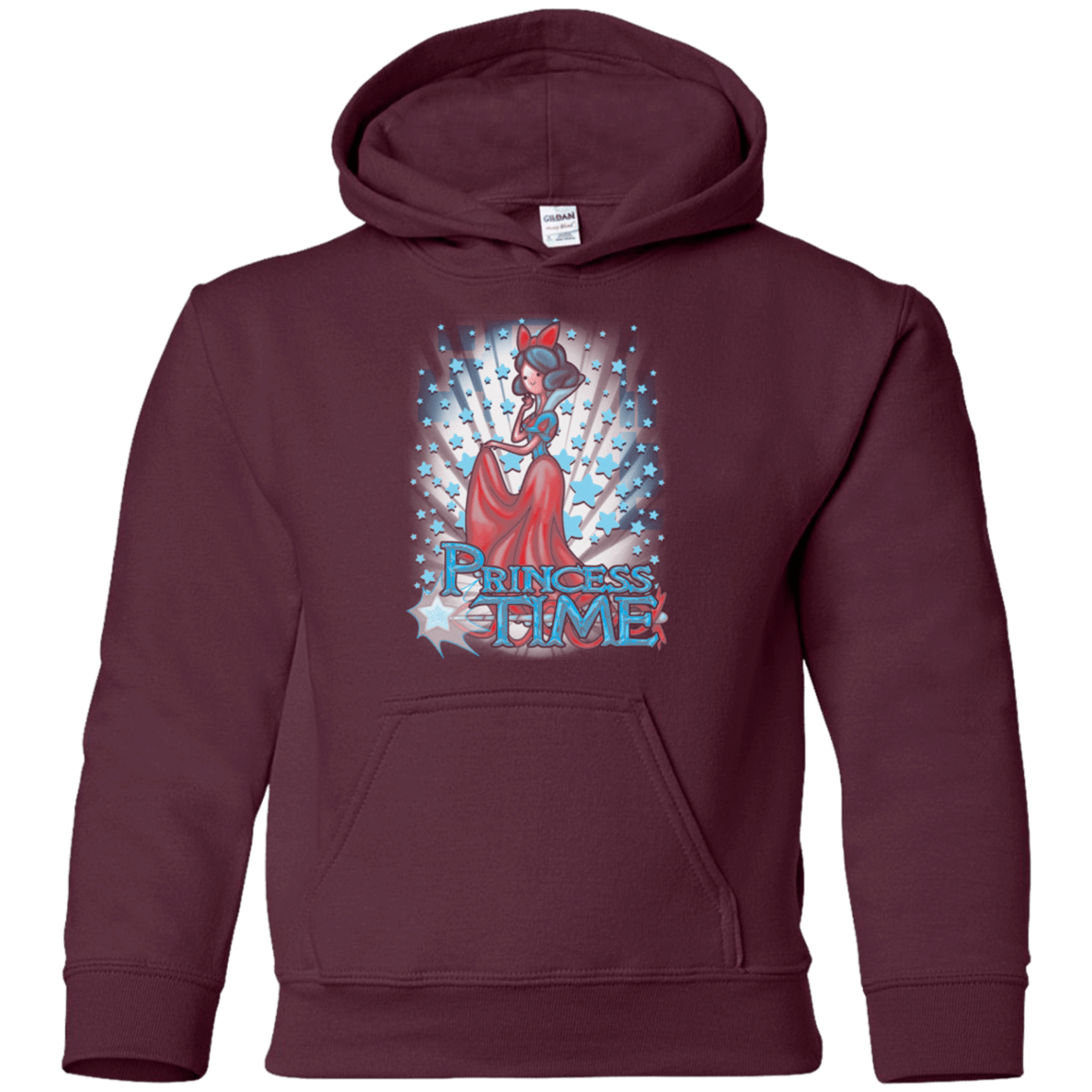 Sweatshirts Maroon / YS Princess Time Snow White Youth Hoodie