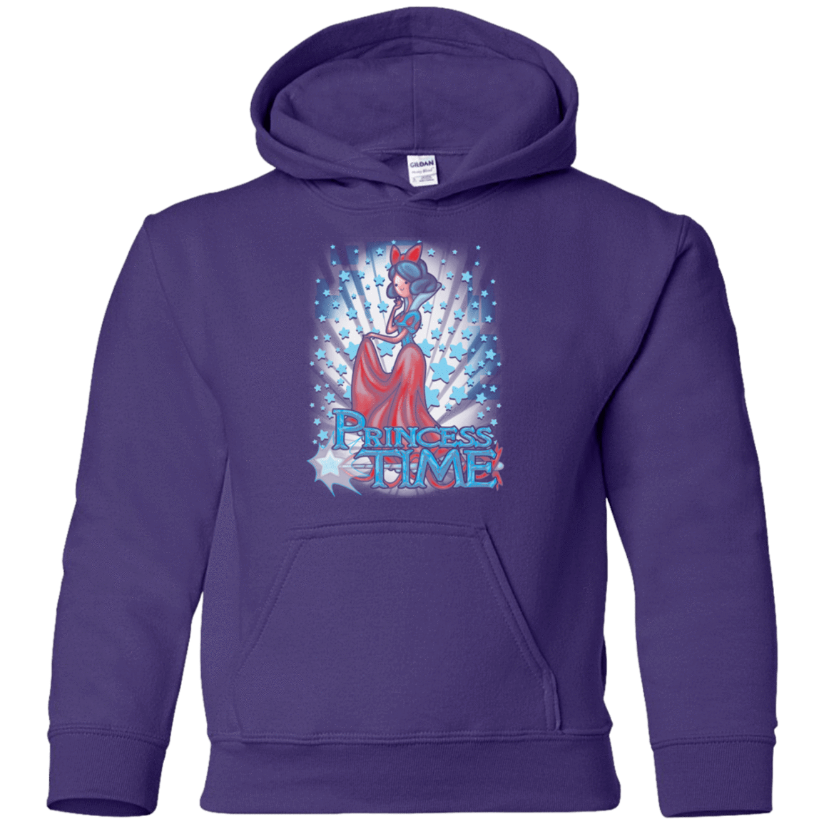 Sweatshirts Purple / YS Princess Time Snow White Youth Hoodie