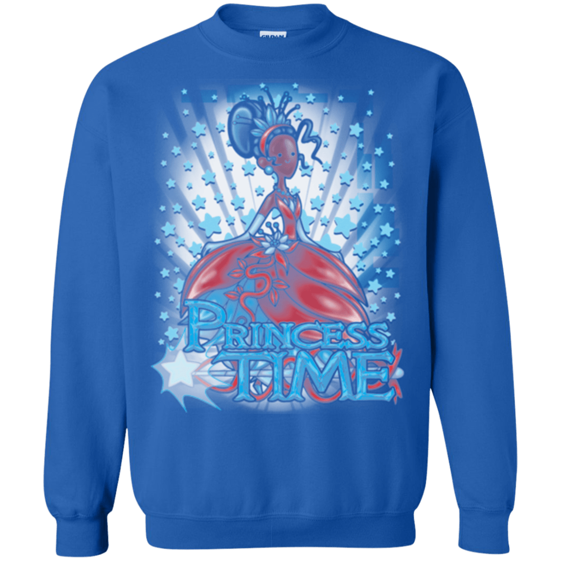 Sweatshirts Royal / Small Princess Time Tiana Crewneck Sweatshirt