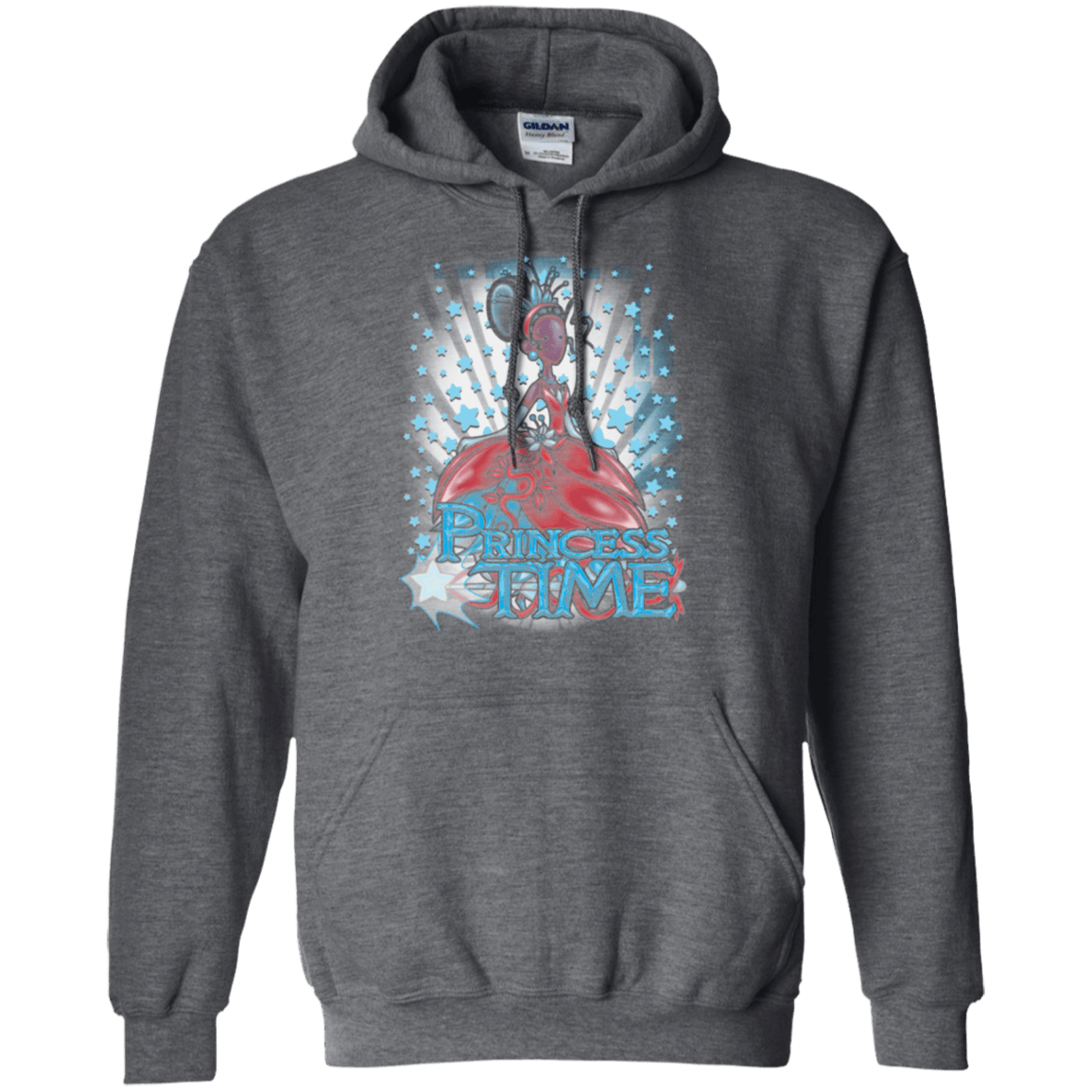 Sweatshirts Dark Heather / Small Princess Time Tiana Pullover Hoodie