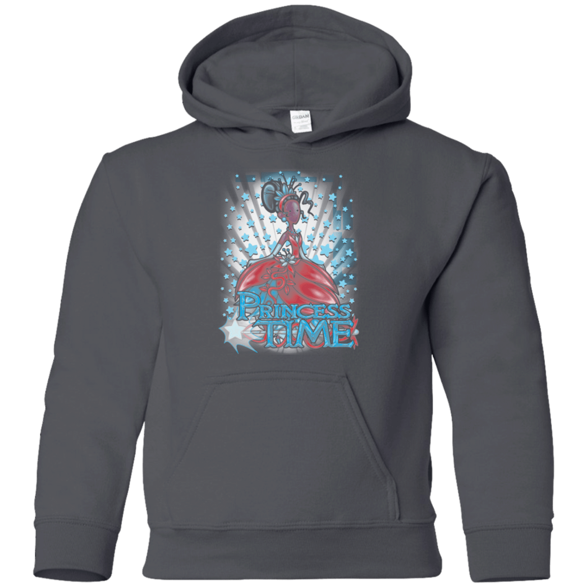 Sweatshirts Charcoal / YS Princess Time Tiana Youth Hoodie