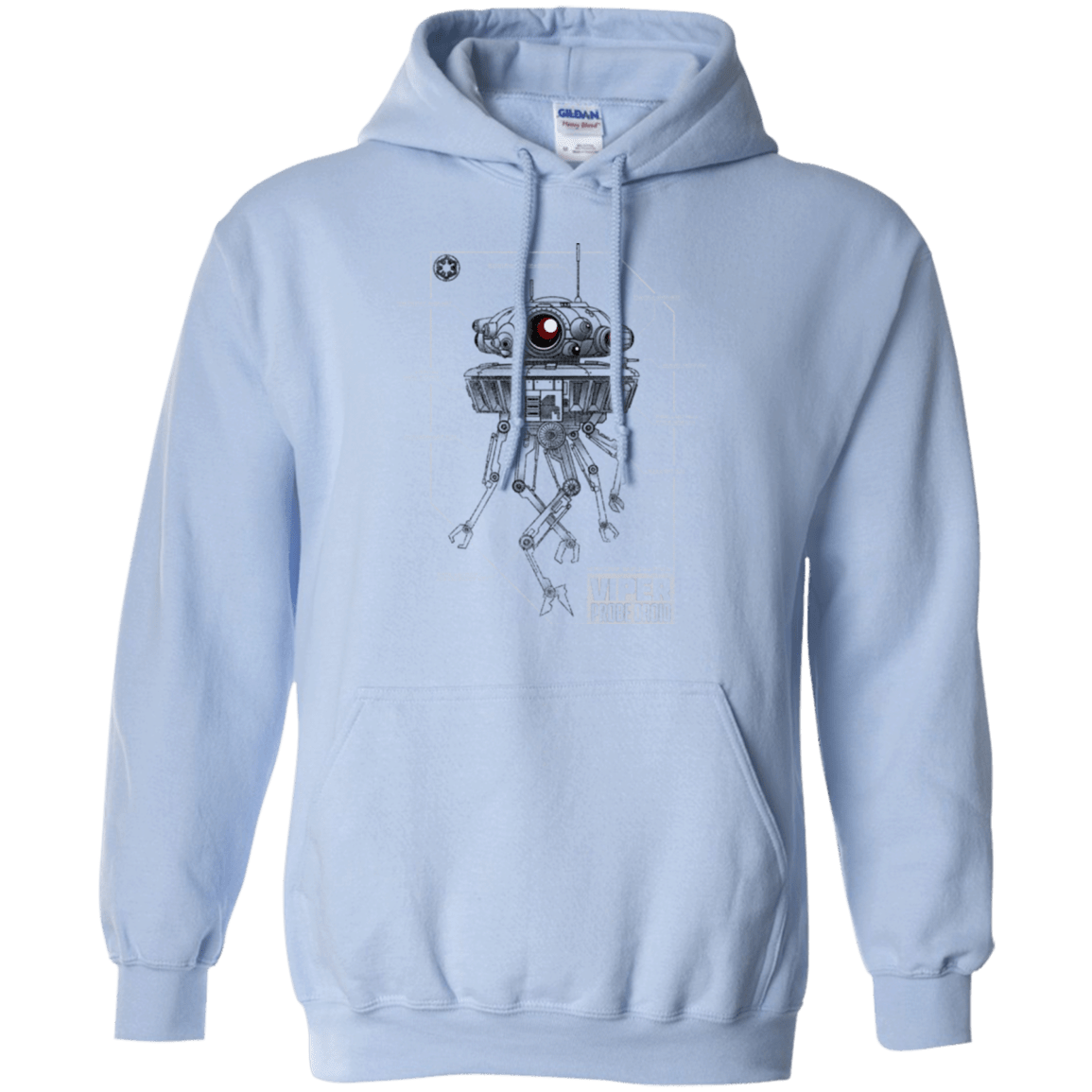 Sweatshirts Light Blue / S Probe Droid POD Pullover Hoodie