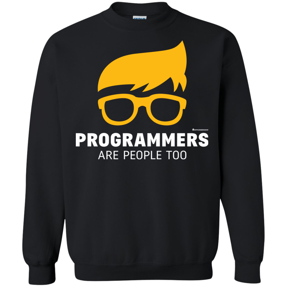 Sweatshirts Black / Small Programmers Are People Too Crewneck Sweatshirt