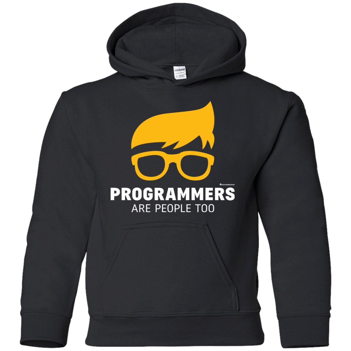 Sweatshirts Black / YS Programmers Are People Too Youth Hoodie