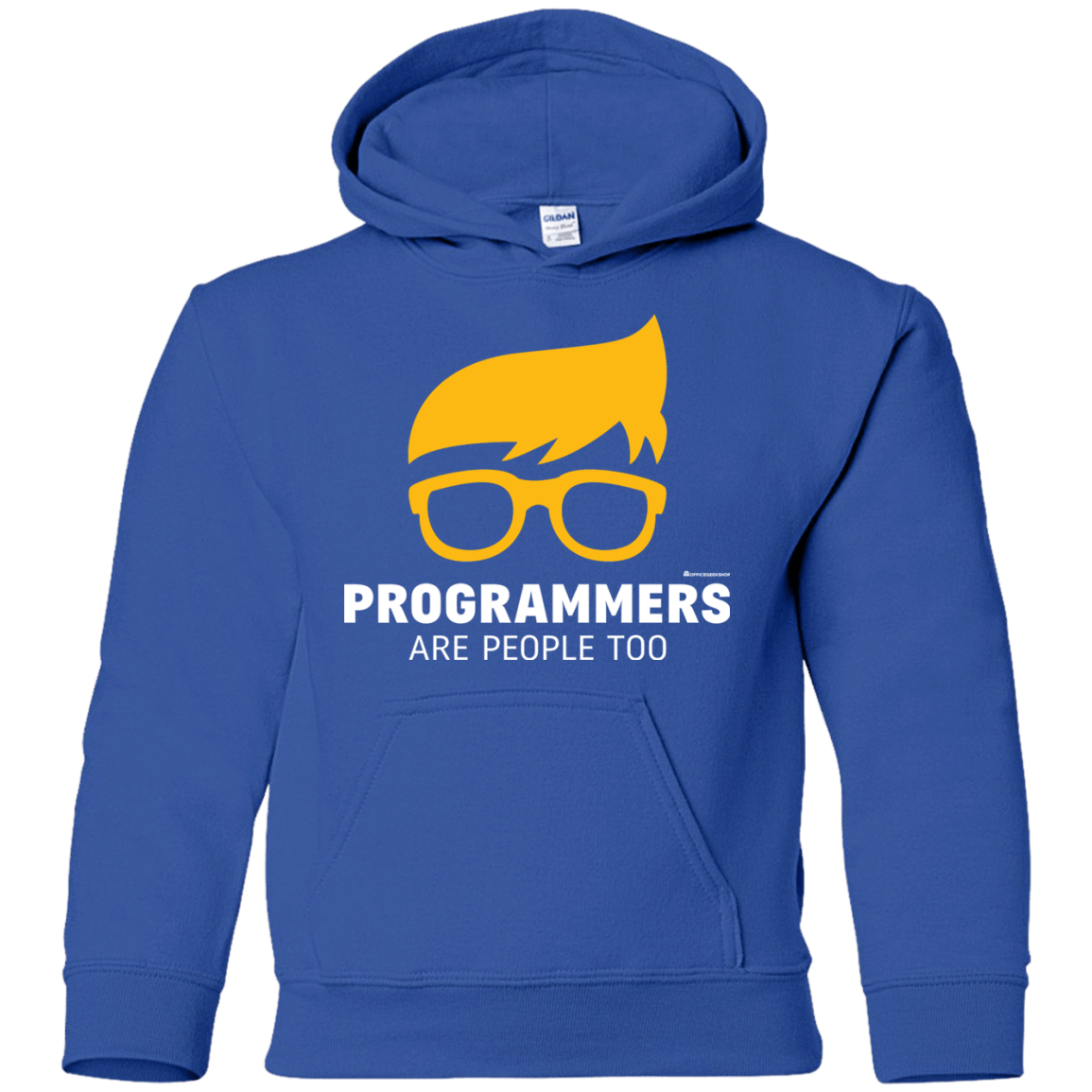 Sweatshirts Royal / YS Programmers Are People Too Youth Hoodie