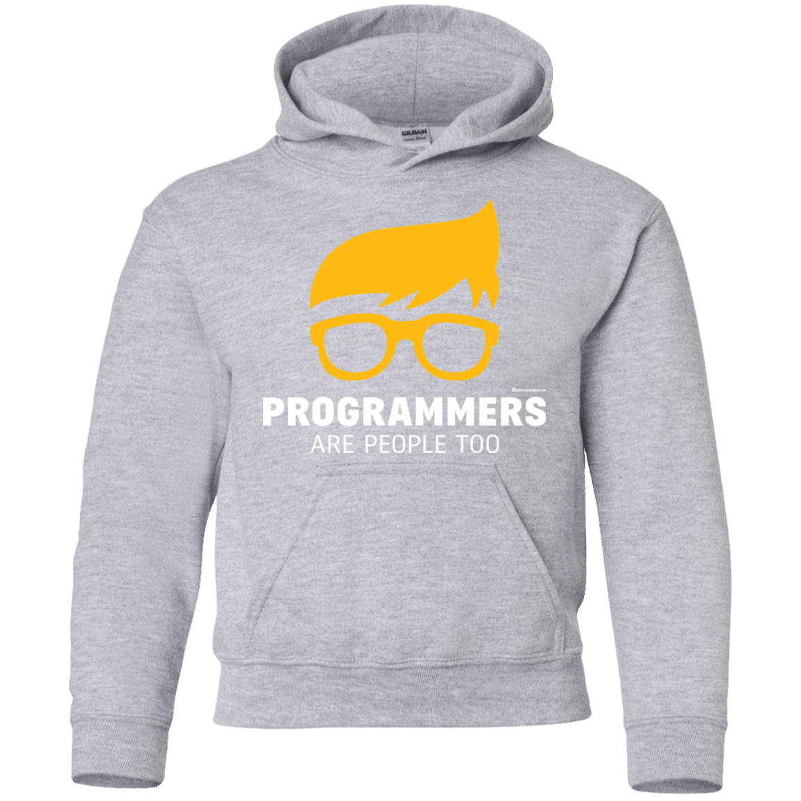 Sweatshirts Sport Grey / YS Programmers Are People Too Youth Hoodie