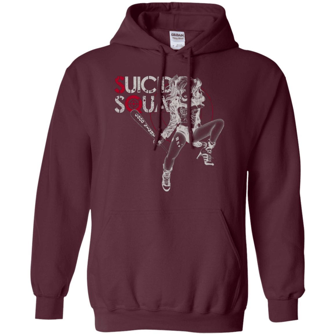 Sweatshirts Maroon / Small Property of J Pullover Hoodie