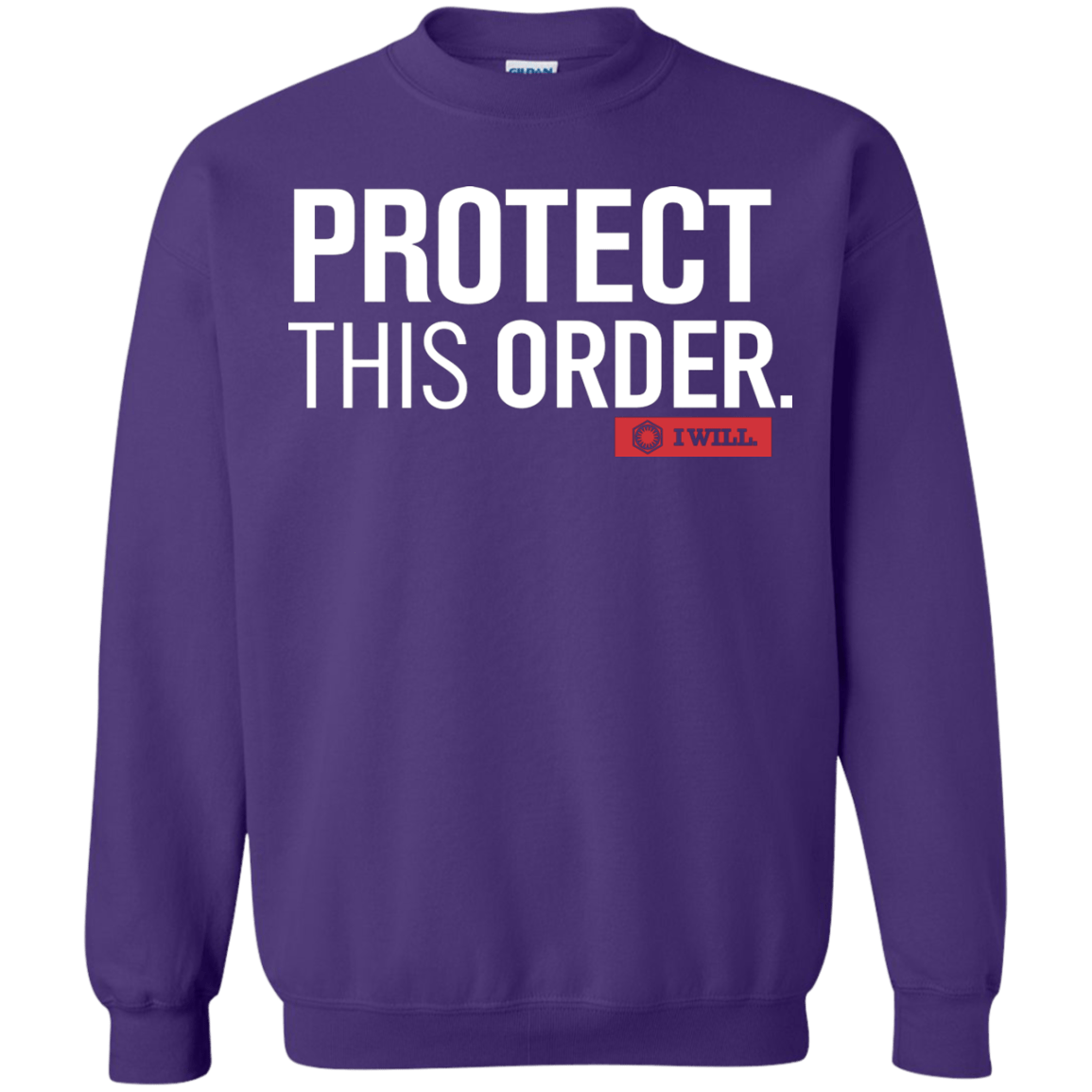 Sweatshirts Purple / Small Protect This Order Crewneck Sweatshirt