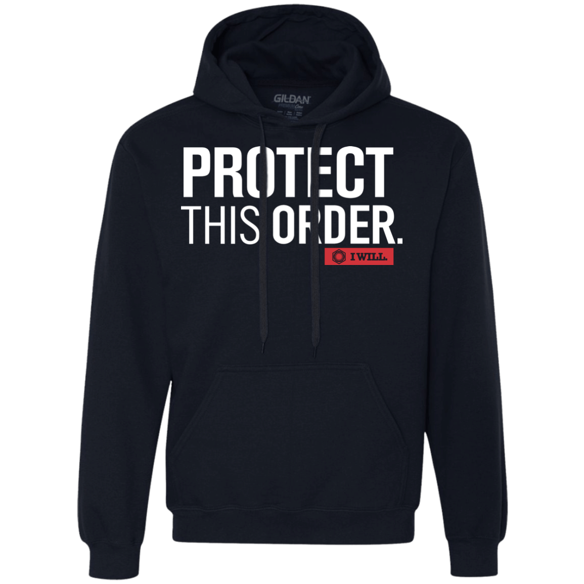 Sweatshirts Navy / Small Protect This Order Premium Fleece Hoodie