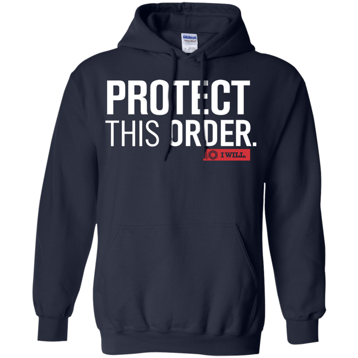 Sweatshirts Navy / Small Protect This Order Pullover Hoodie
