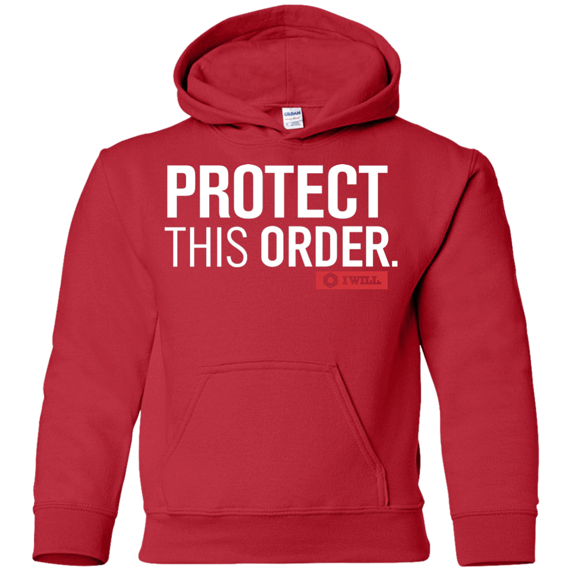 Sweatshirts Red / YS Protect This Order Youth Hoodie