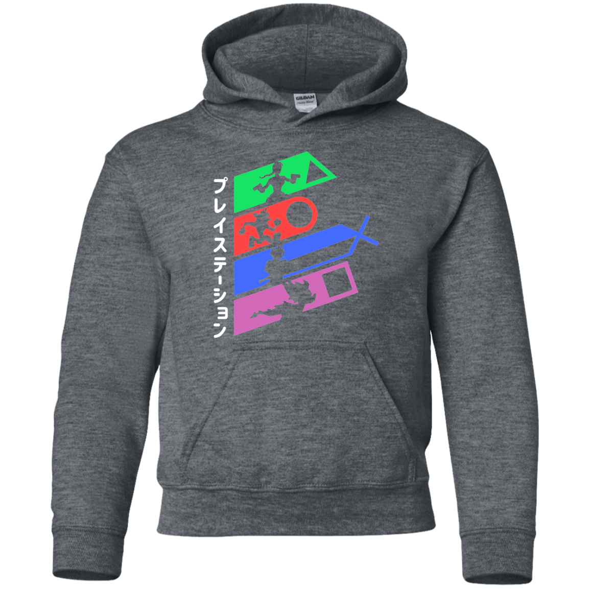 Sweatshirts Dark Heather / YS PSX Youth Hoodie