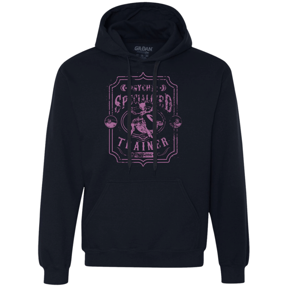 Sweatshirts Navy / Small Psychic Specialized Trainer 2 Premium Fleece Hoodie